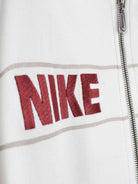 Nike 00s Oregon Spellout Embroidered Sweatjacke Weiß XL (detail image 4)