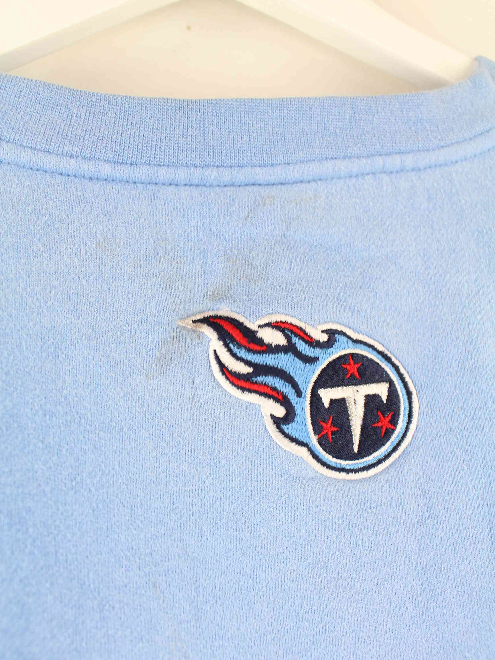 Reebok x NFL 00s Titans Football Embroidered Sweater Blau XL (detail image 5)