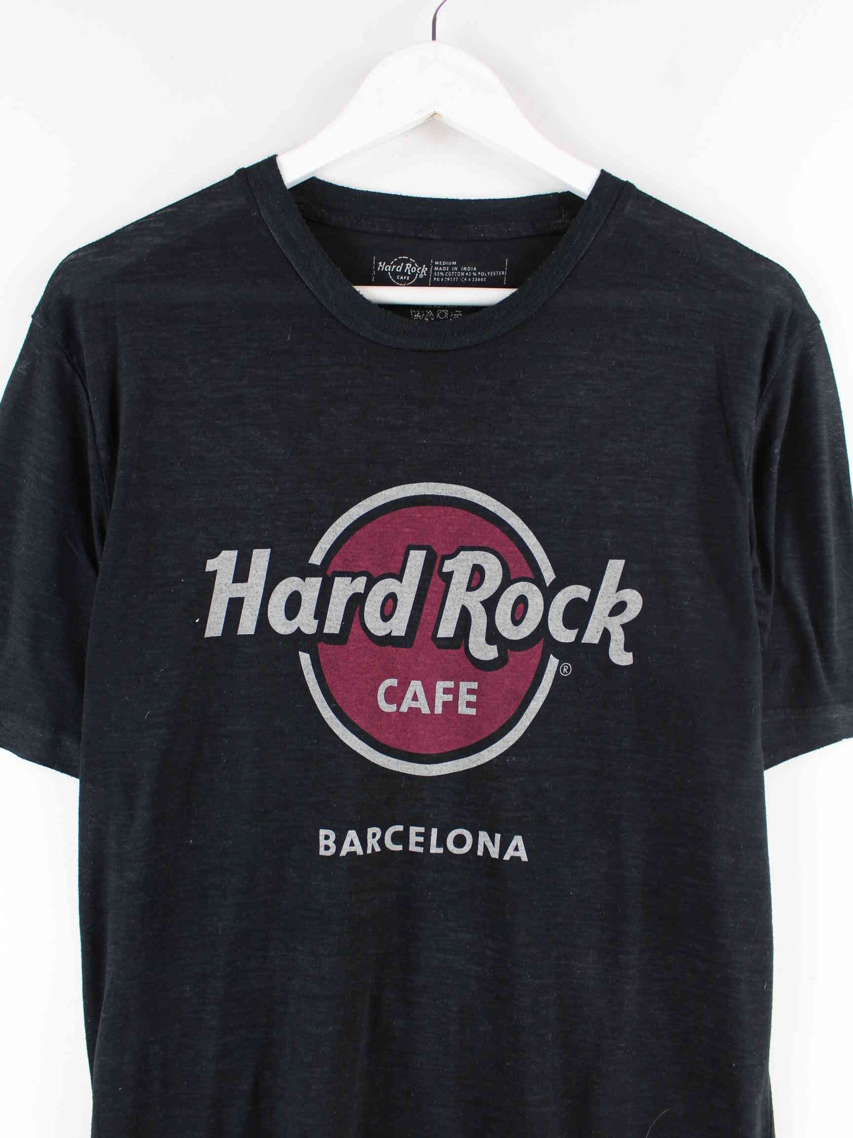Hard Rock Cafe Barcelona Print T-Shirt Schwarz M (detail image 1)