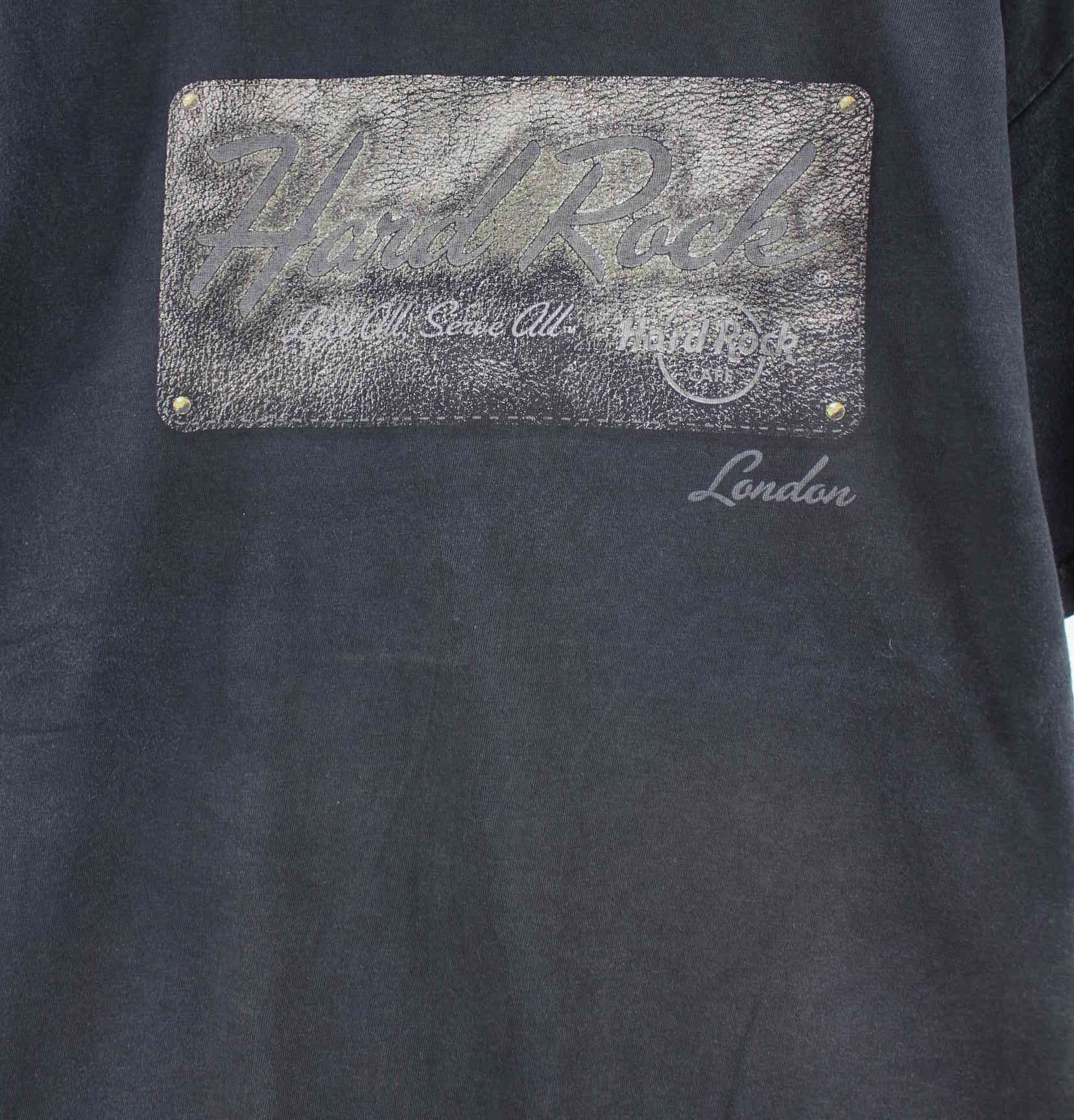 Hard Rock Cafe Print T-Shirt Schwarz M (detail image 1)