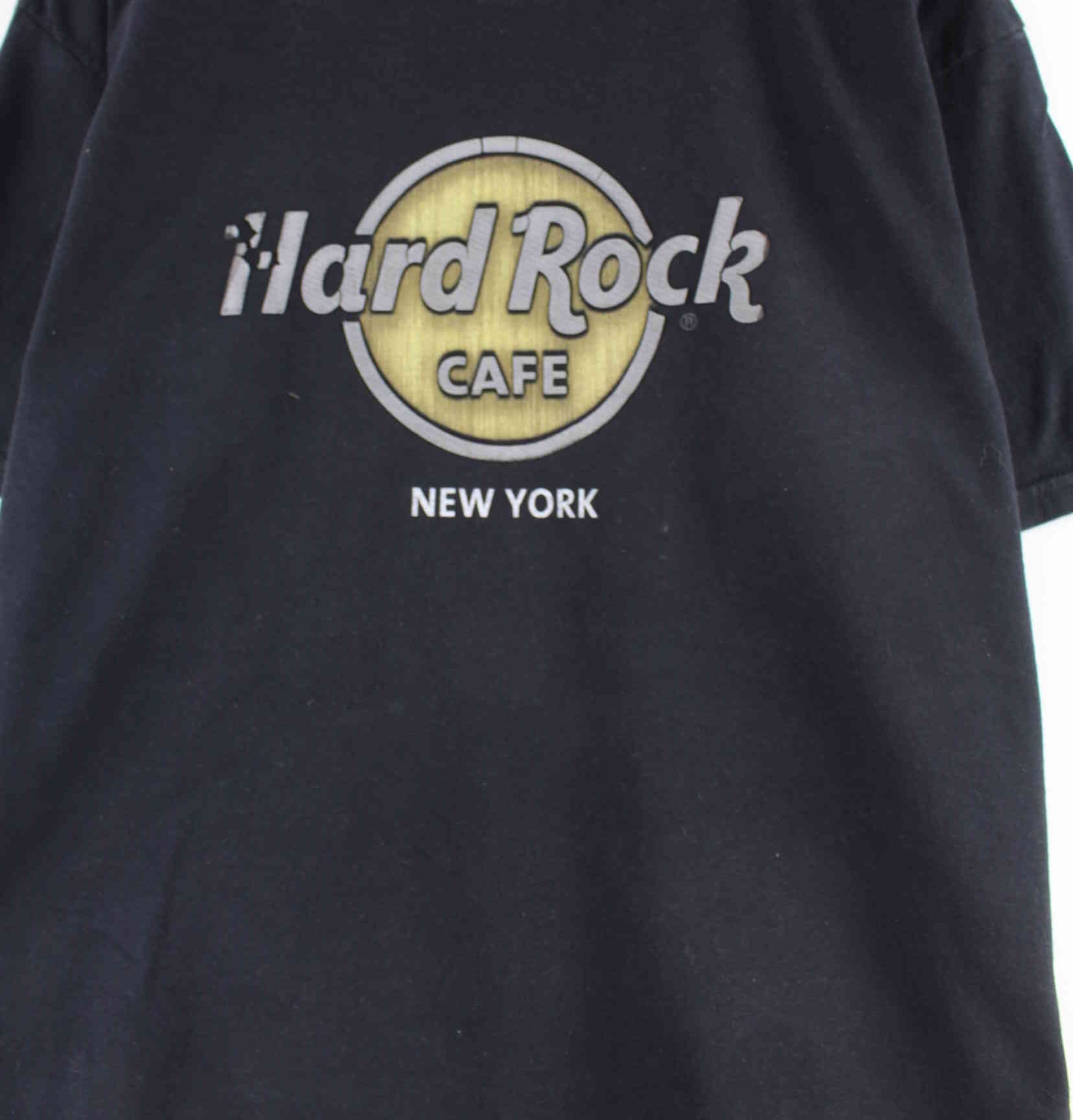 Hard Rock Cafe New York Print T-Shirt Schwarz L (detail image 1)