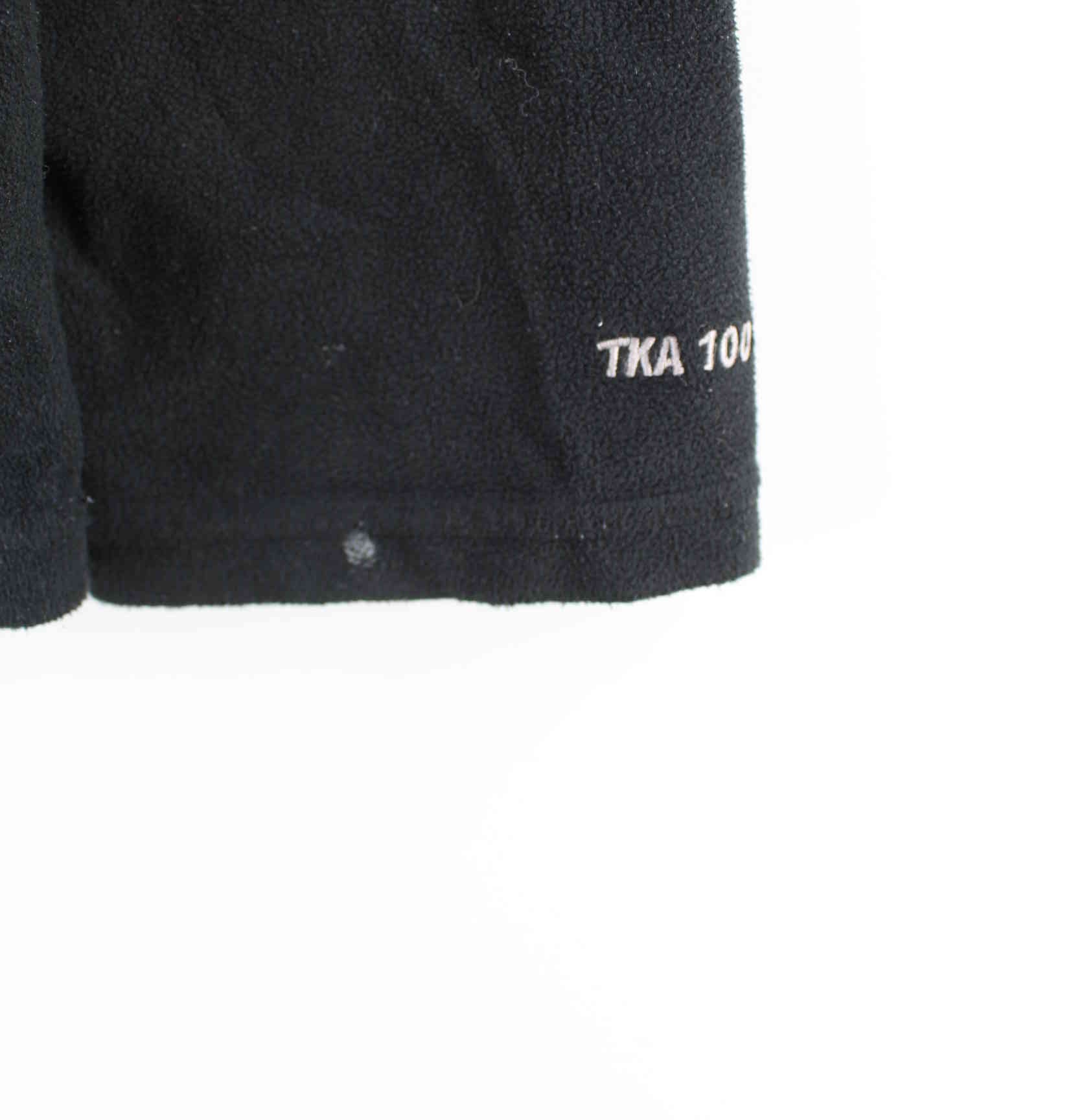 The North Face TKA100 Fleece Half Zip Sweater Schwarz M (detail image 3)