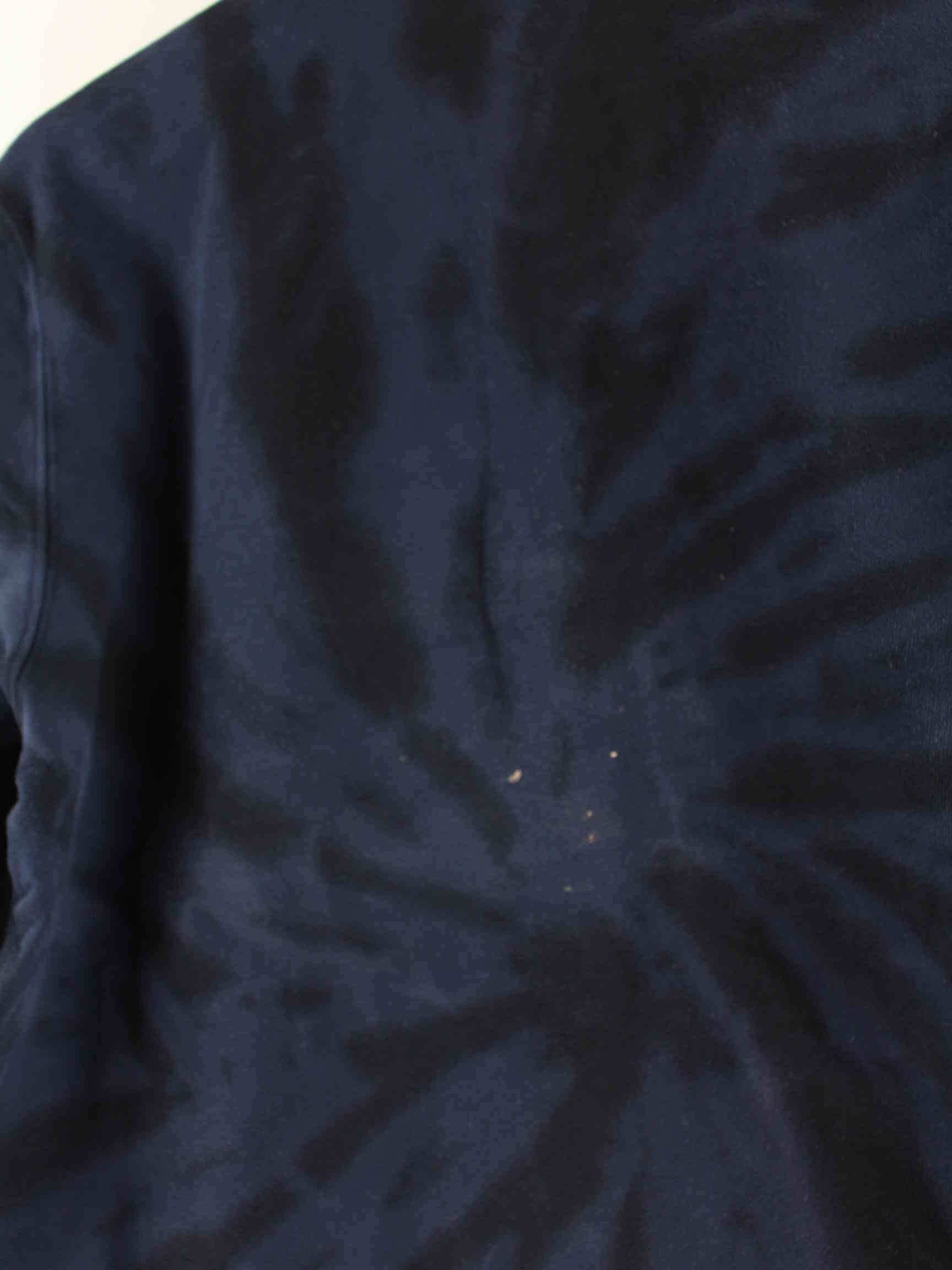 Champion Embroidered Half Zip Tie Dye Sweater Blau L (detail image 2)