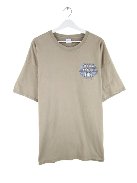 Port & Company Bike Week Print T-Shirt Braun 3XL