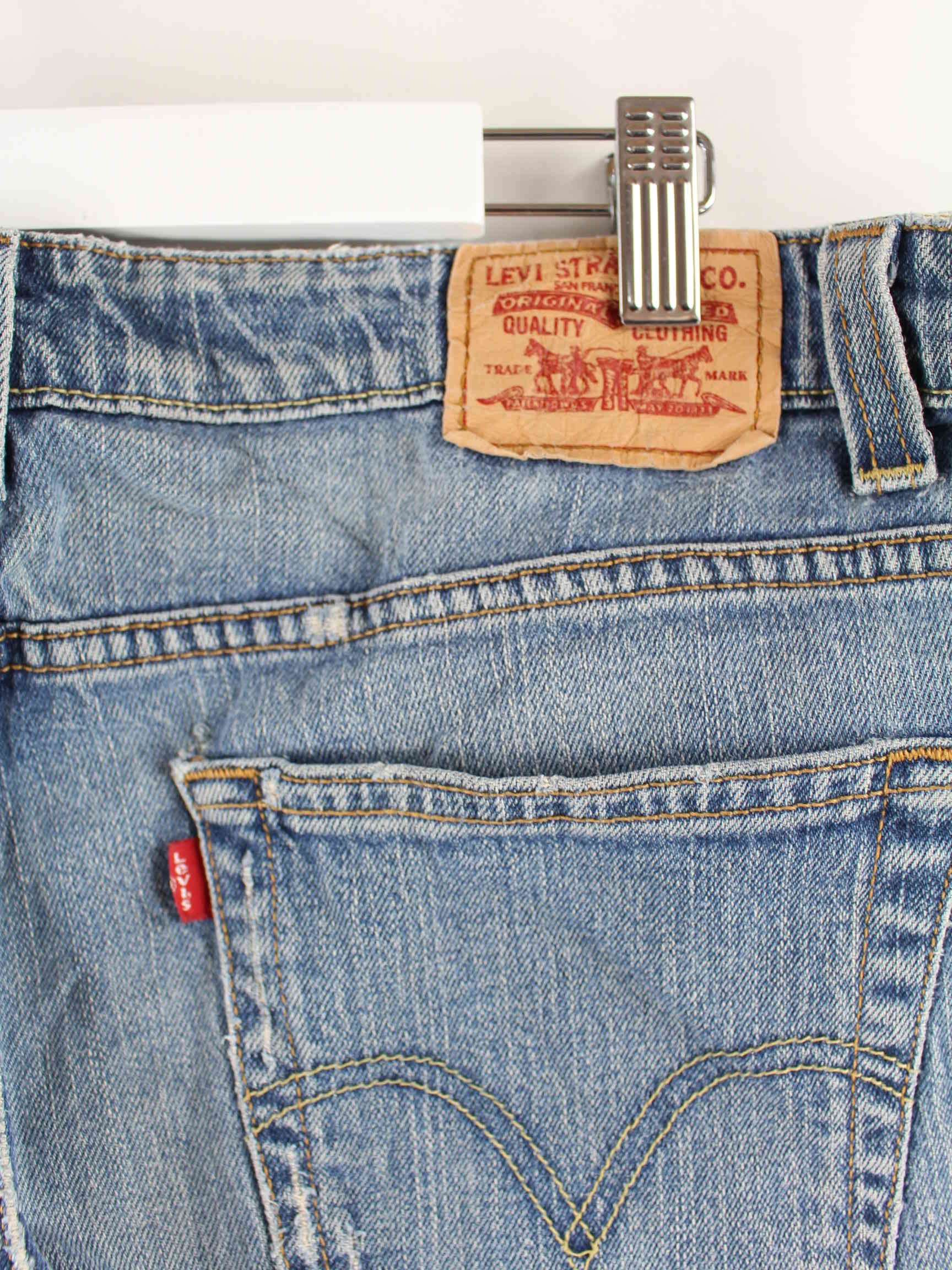 Levi's 515 Boot Cut Jeans Blau W40 L30 (detail image 4)