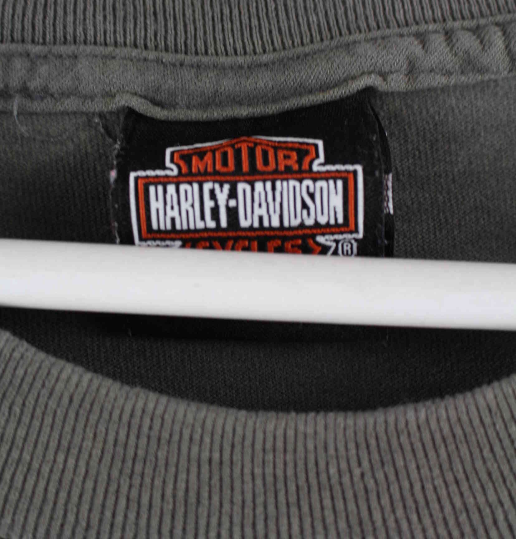 Harley Davidson 2006 Apeldoorn Print T-Shirt Grün XXL (detail image 3)