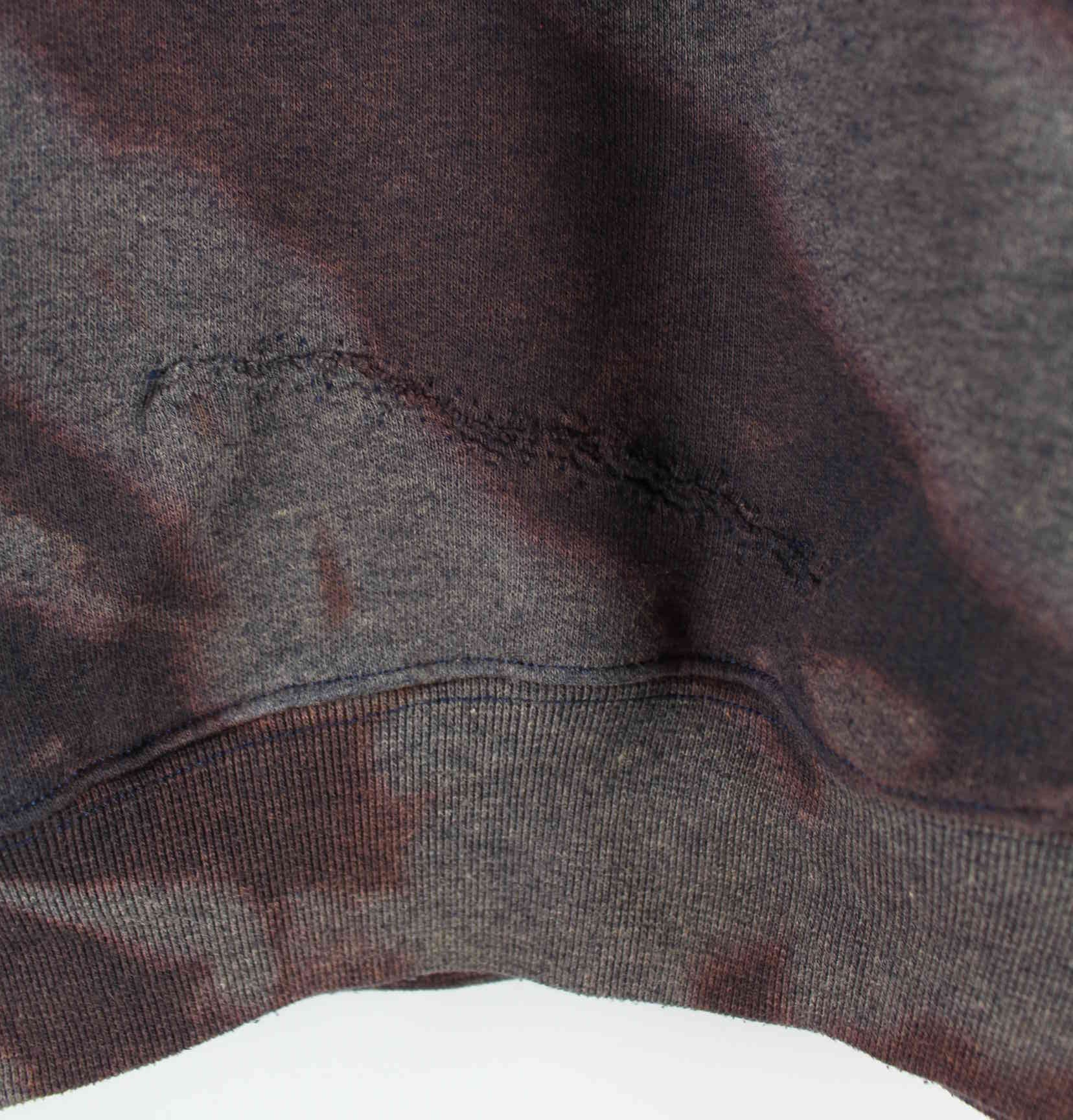 Adidas y2k Embroidered Tie Dye Sweater Braun L (detail image 3)