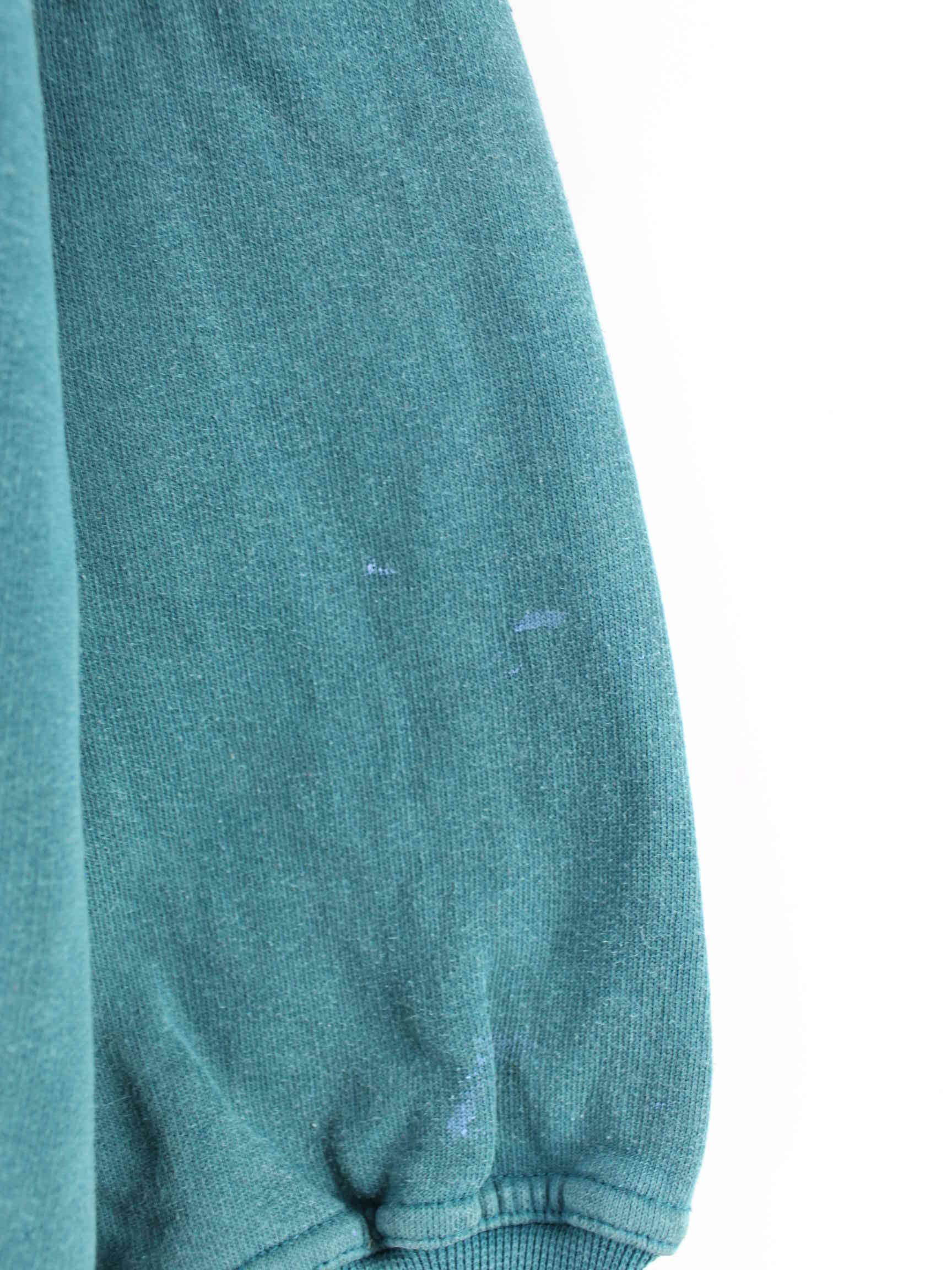 Adidas 80s Vintage Trefoil Embroidered Sweater Grün S (detail image 4)