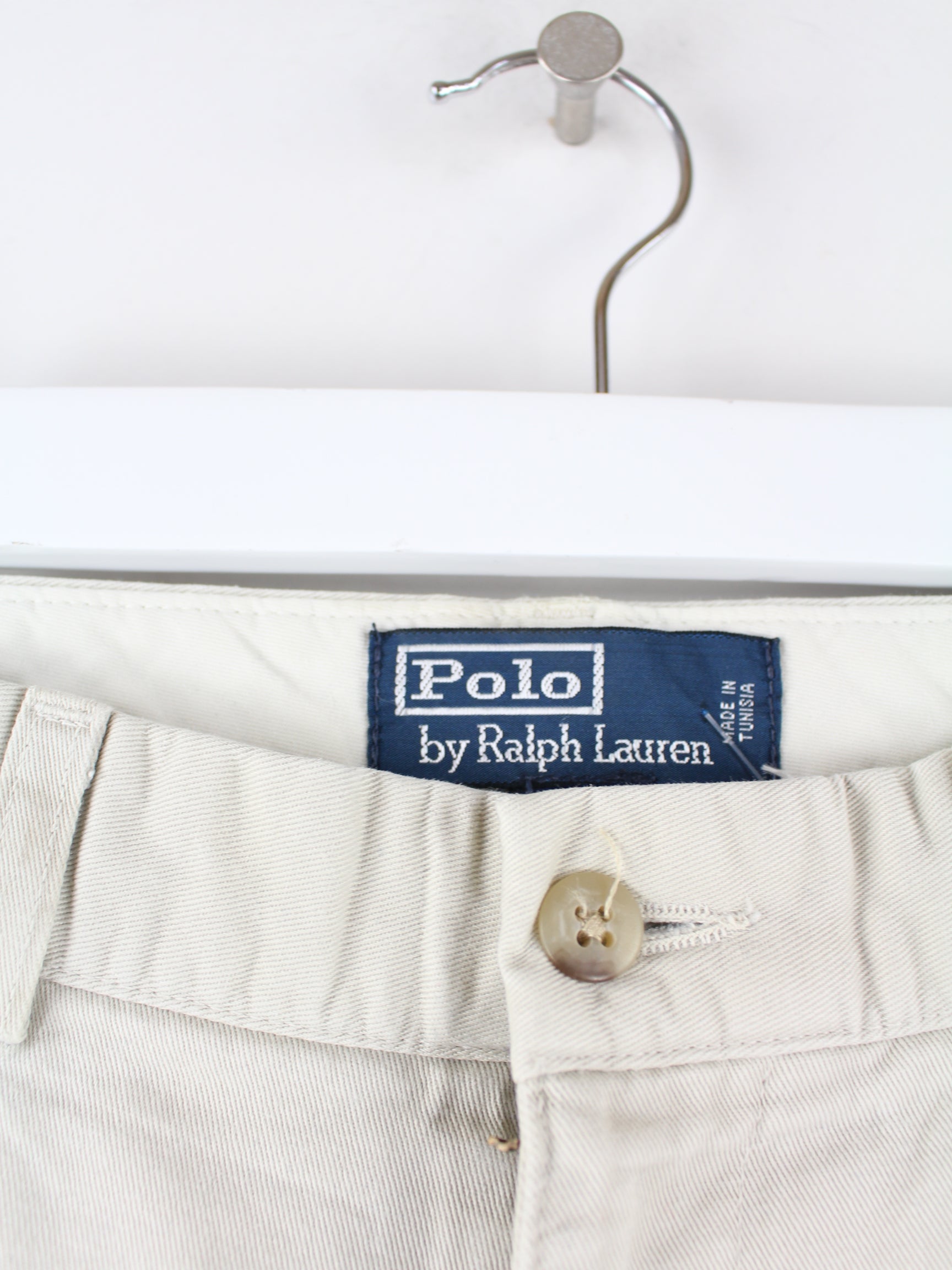 Ralph Lauren 90s Vintage Chino Pants Beige W36 L32 – Peeces