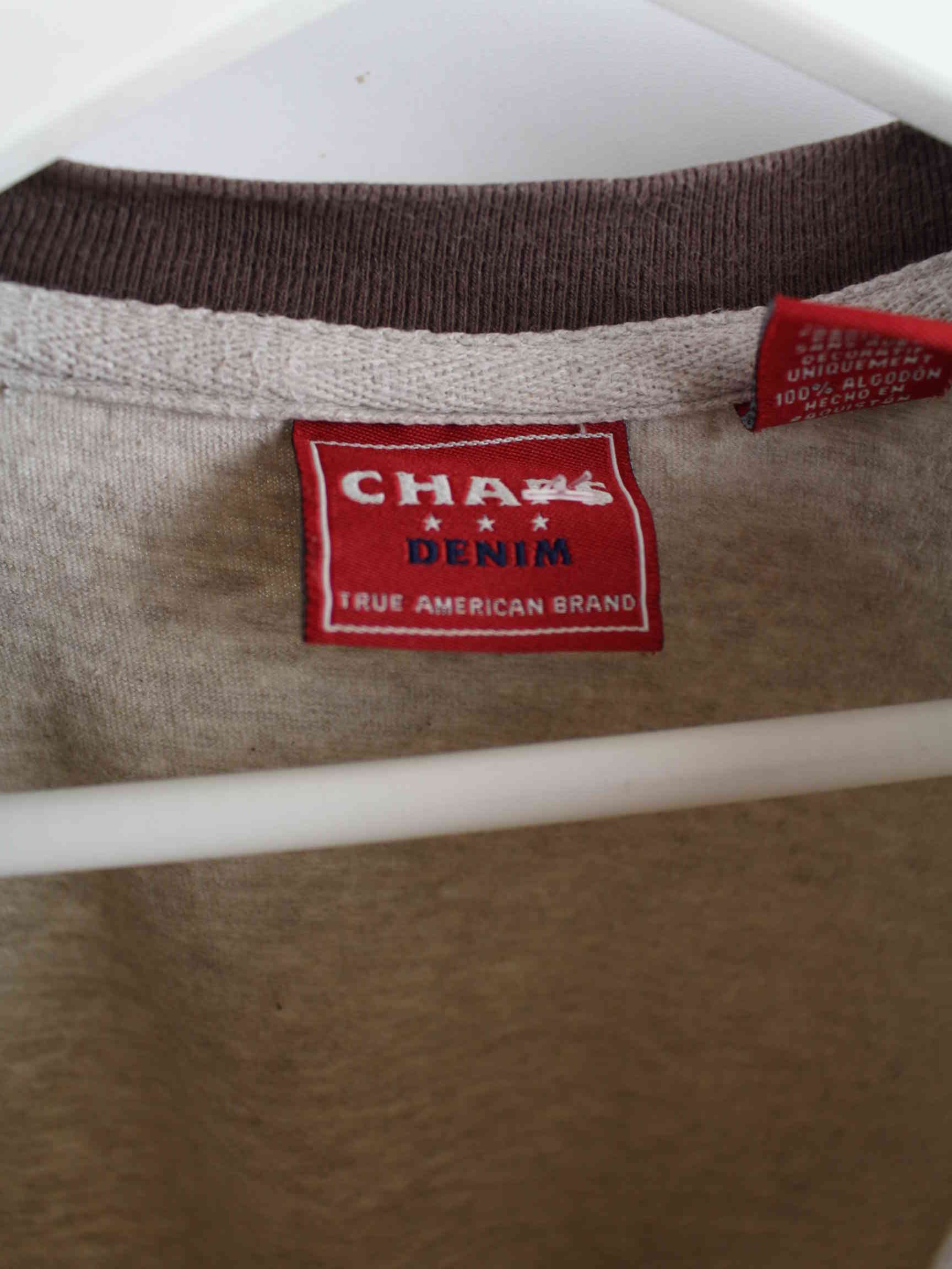 Chaps by Ralph Lauren y2k Eagle Print Sweatshirt Braun M (detail image 2)