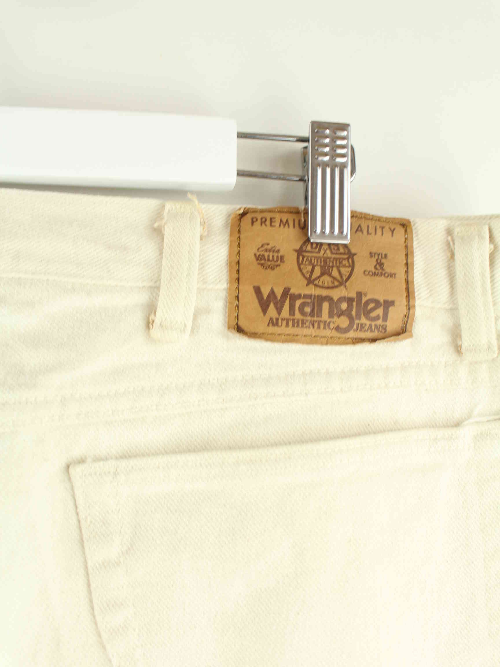 Wrangler 00s Jeans Beige W42 L34 (detail image 2)