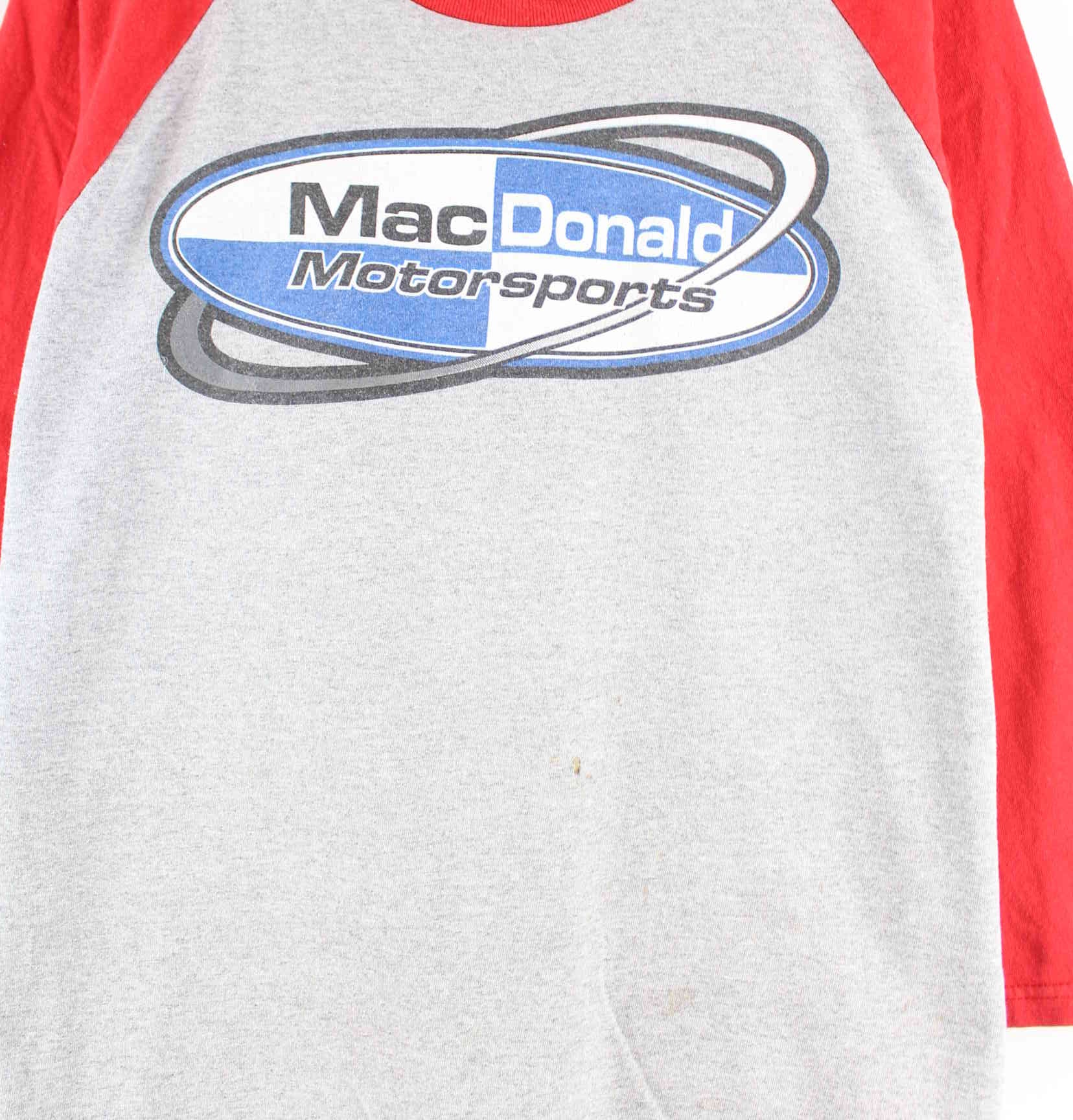 Delta Nascar y2k Macdonald Motosports Print Sweatshirt Grau XL (detail image 1)