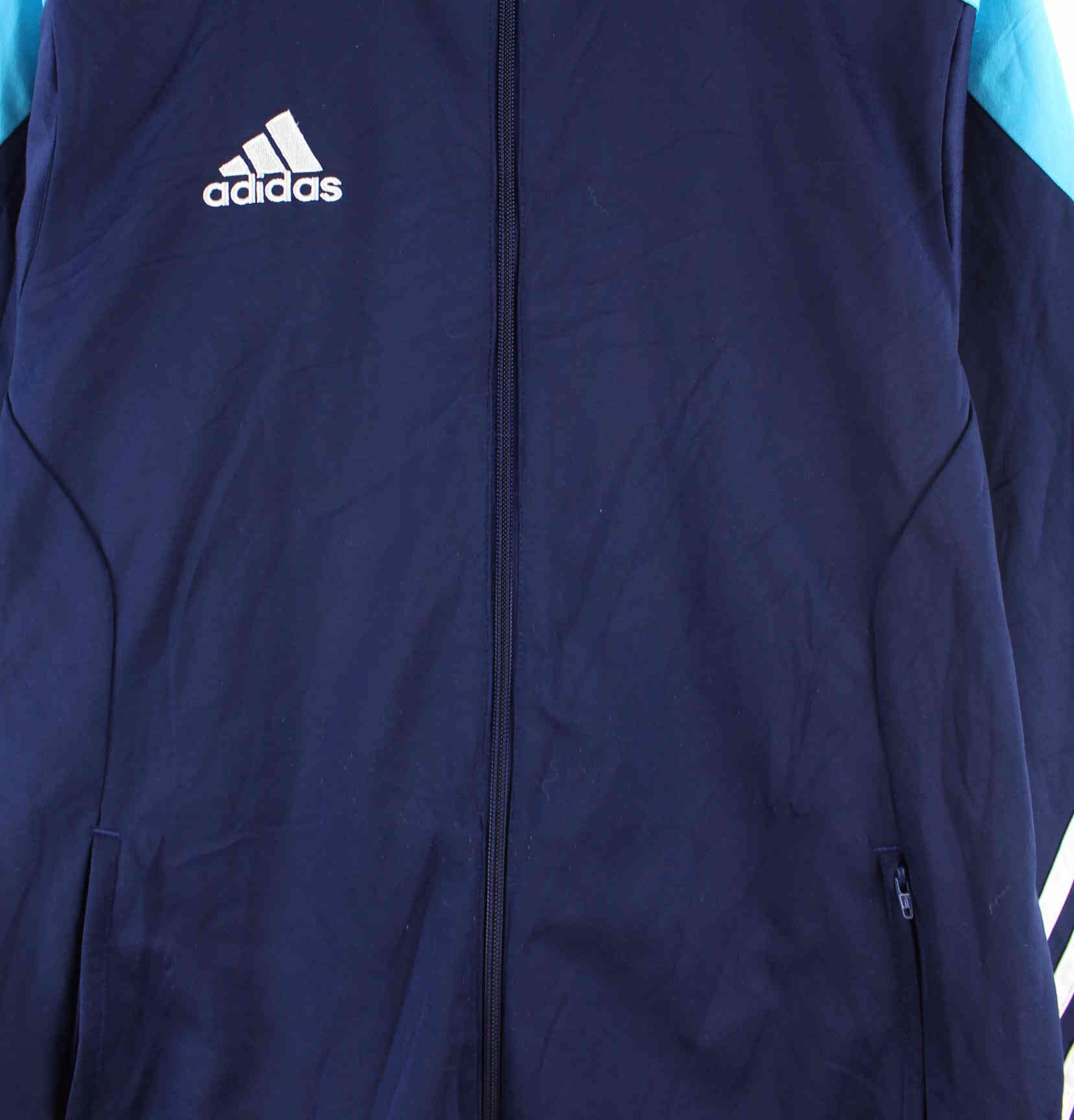 Adidas Essentials 3-Stripes Trainingsjacke Blau M (detail image 1)