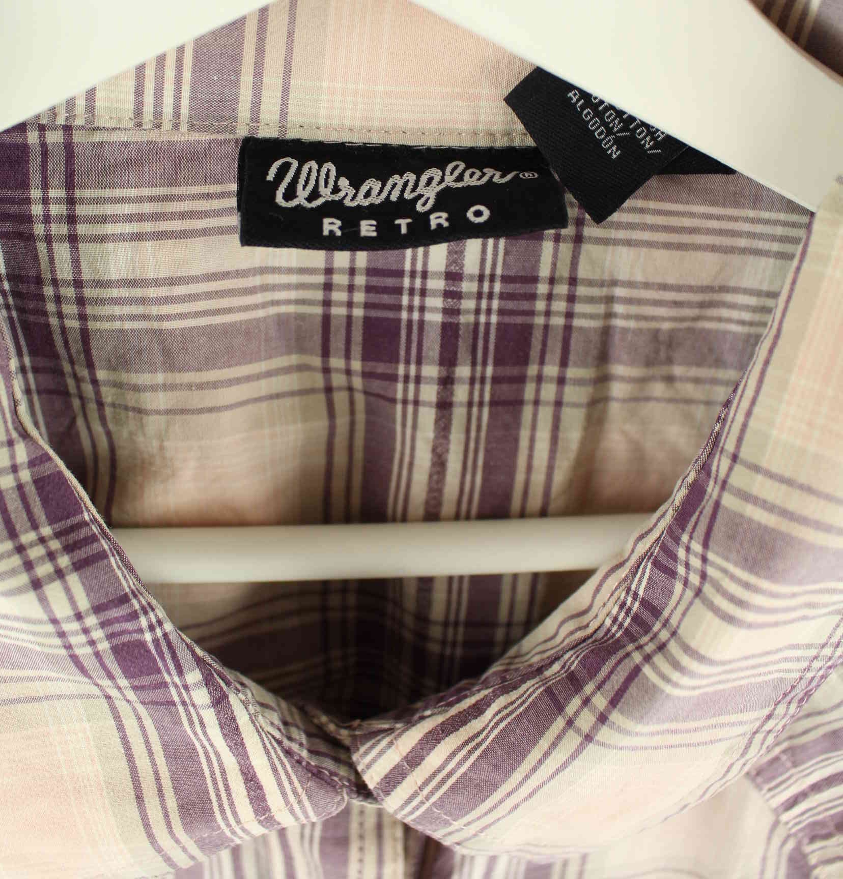 Wrangler Striped Hemd Lila XXL (detail image 2)