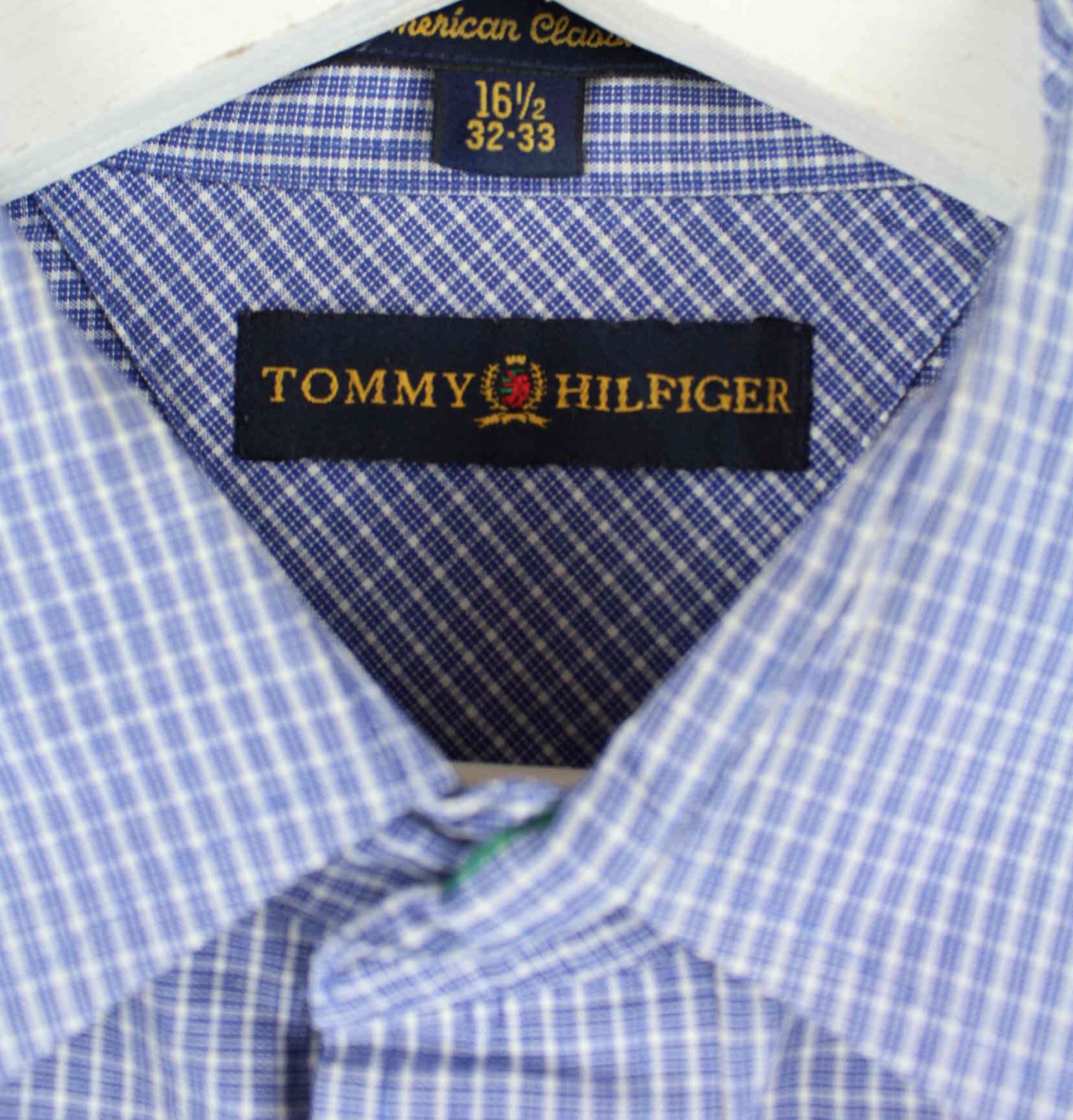 Tommy Hilfiger Checked Hemd Blau M (detail image 2)
