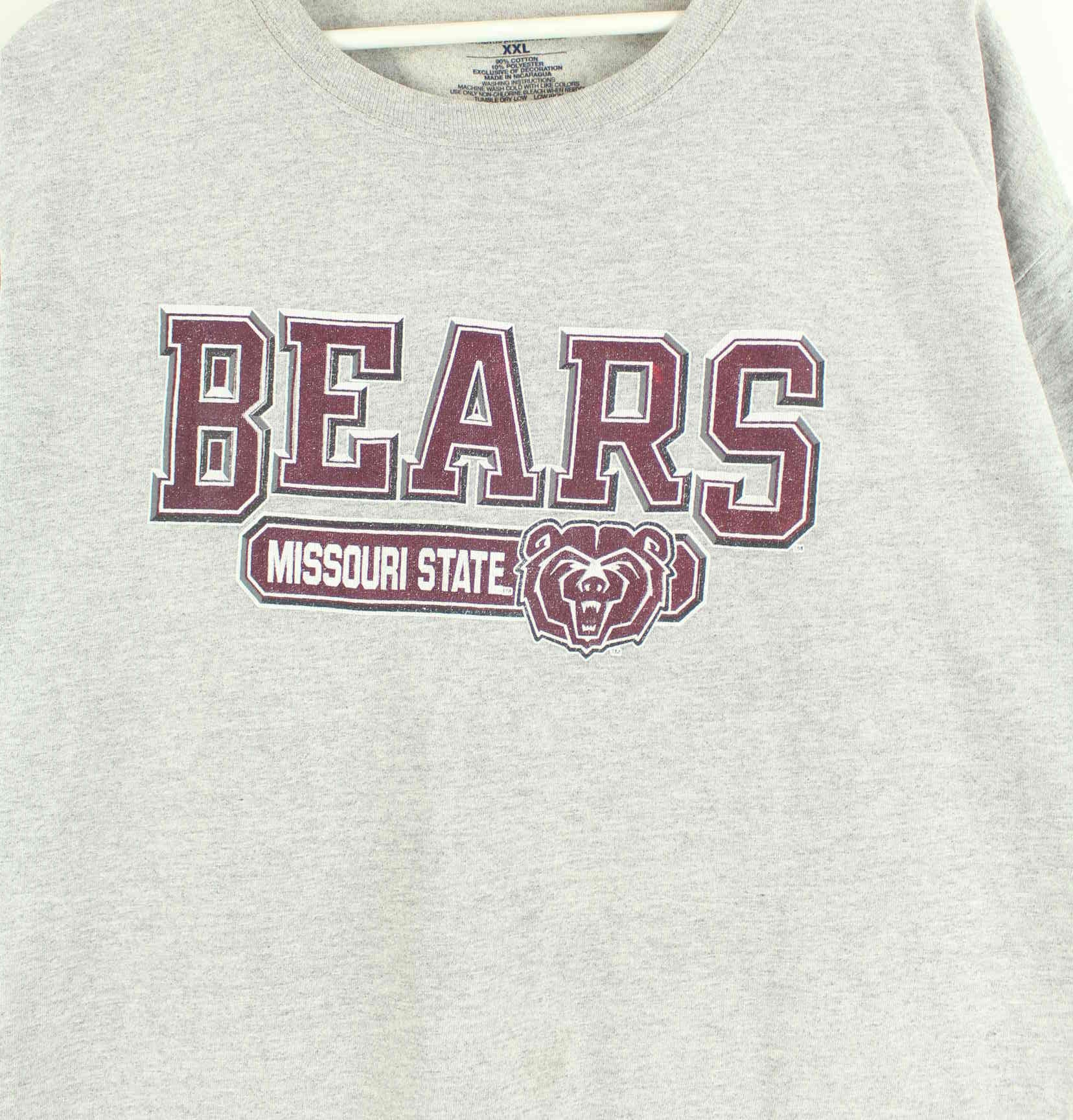 Champion Missouri Bears Print T-Shirt Grau XXL (detail image 1)