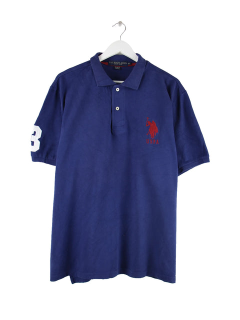 U.S. Polo ASSN. 00s Big Logo Polo Blau XL