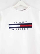 Tommy Hilfiger Embroidered Sweater Weiß M (detail image 1)