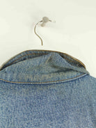 Vintage 90s Jade Drilling Embroidered Jeans Jacke Blau L (detail image 7)