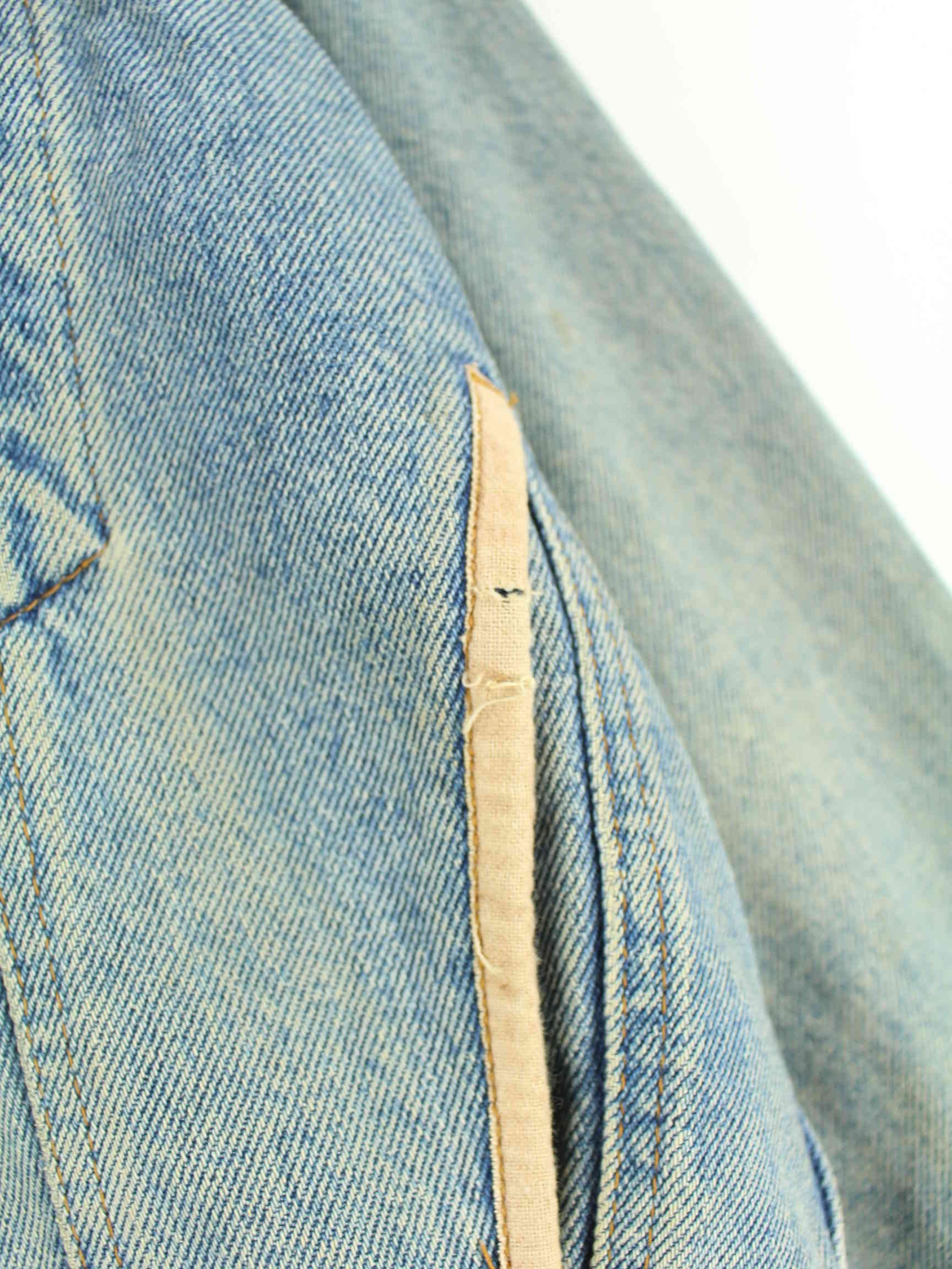 Redskins 90s Vintage Jeans Jacke Blau S (detail image 5)