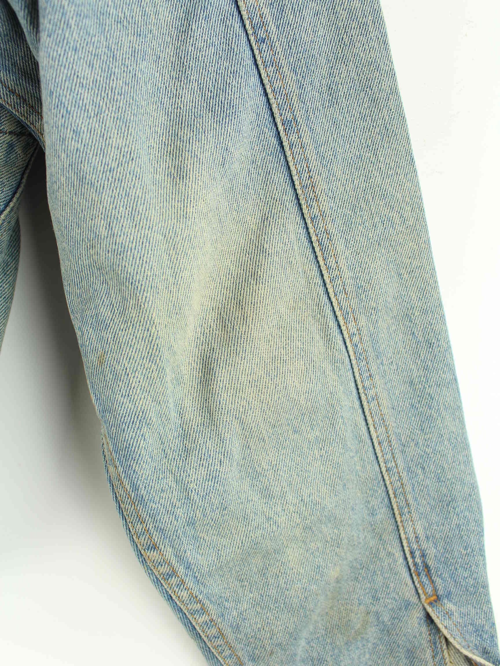 Redskins 90s Vintage Jeans Jacke Blau S (detail image 8)