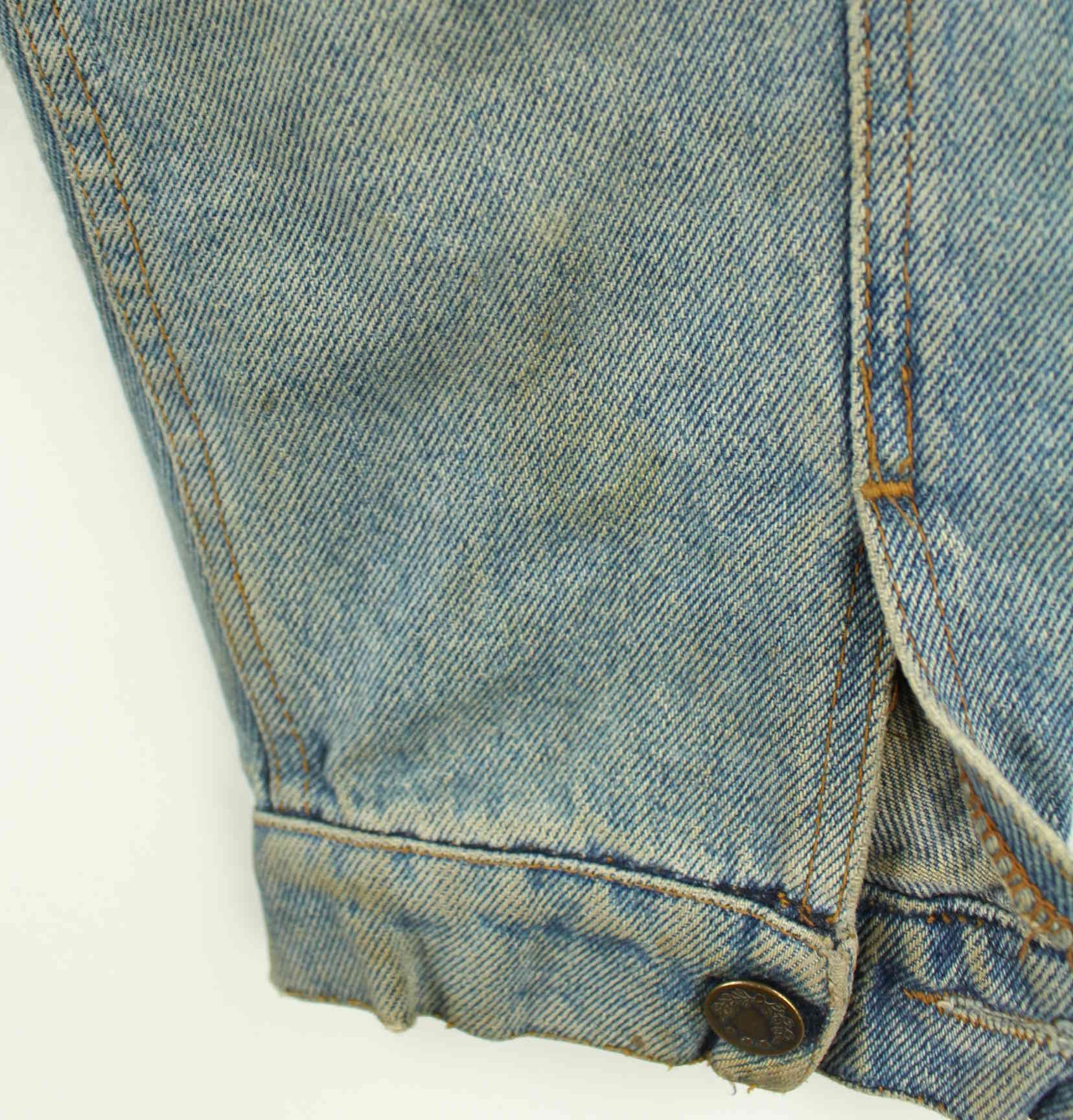 Redskins 90s Vintage Jeans Jacke Blau S (detail image 9)