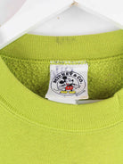 Disney 90s Vintage Mickey Mouse Embroidered Sweater Grün L (detail image 2)