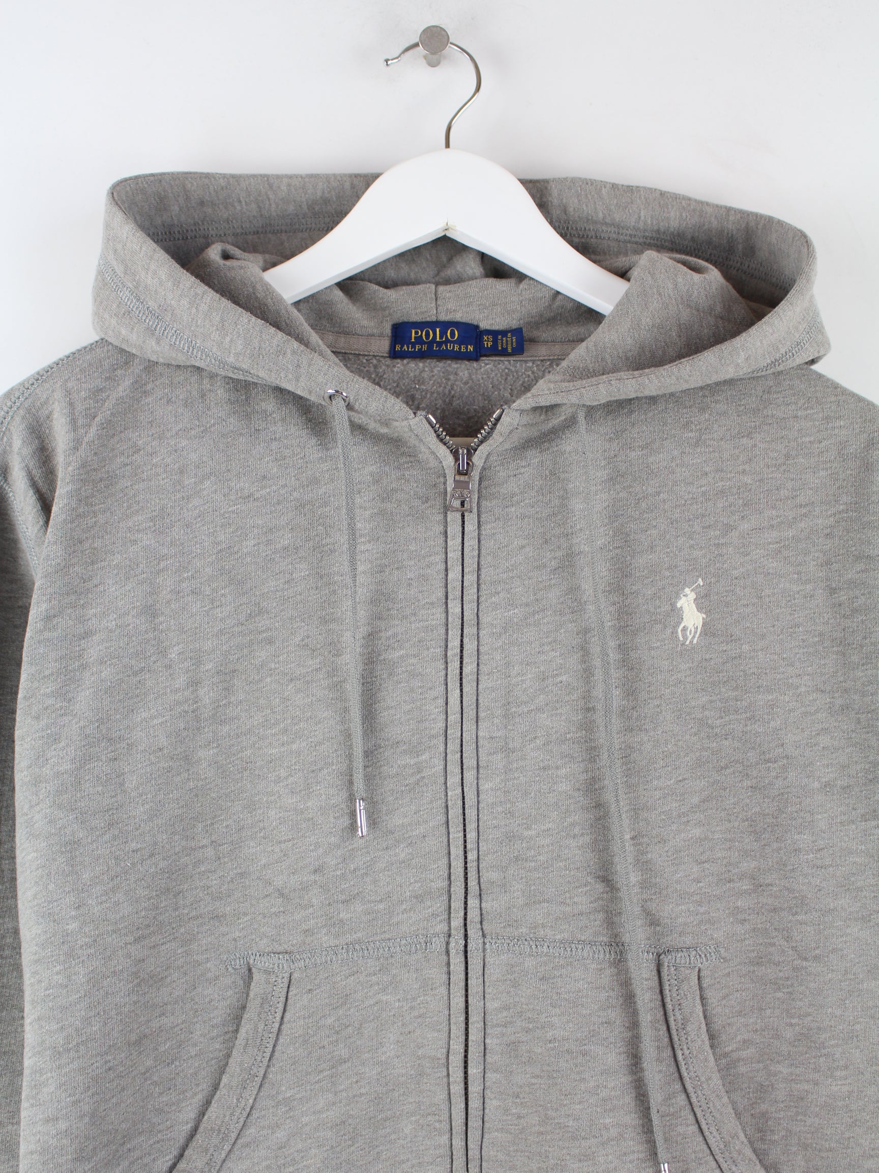 Ralph Lauren Women's Basic Sip Hoodie Gray XS – Peeces