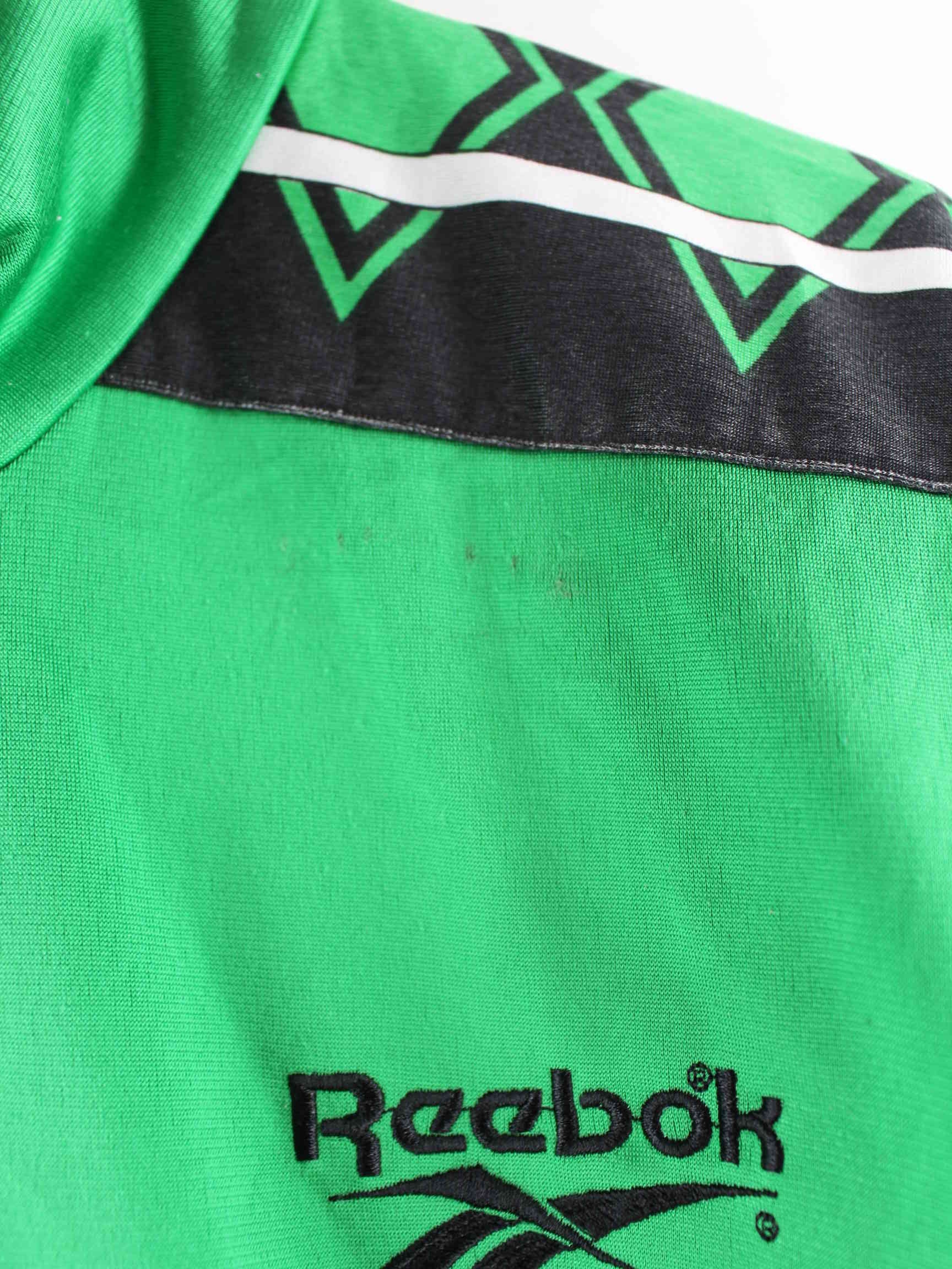 Reebok 1996 Vintage Mönchengladbach Trainingsjacke Grün M (detail image 4)