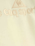 Le Coq Sportif 90s Vintage Embroidered Sweater Beige L (detail image 2)