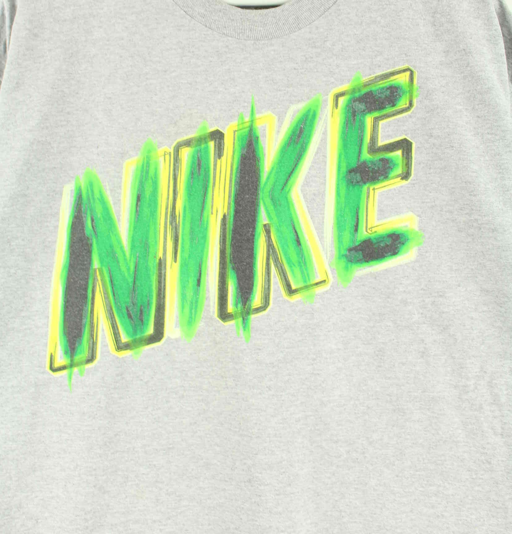 Nike Spellout Print T-Shirt Grau XL (detail image 1)