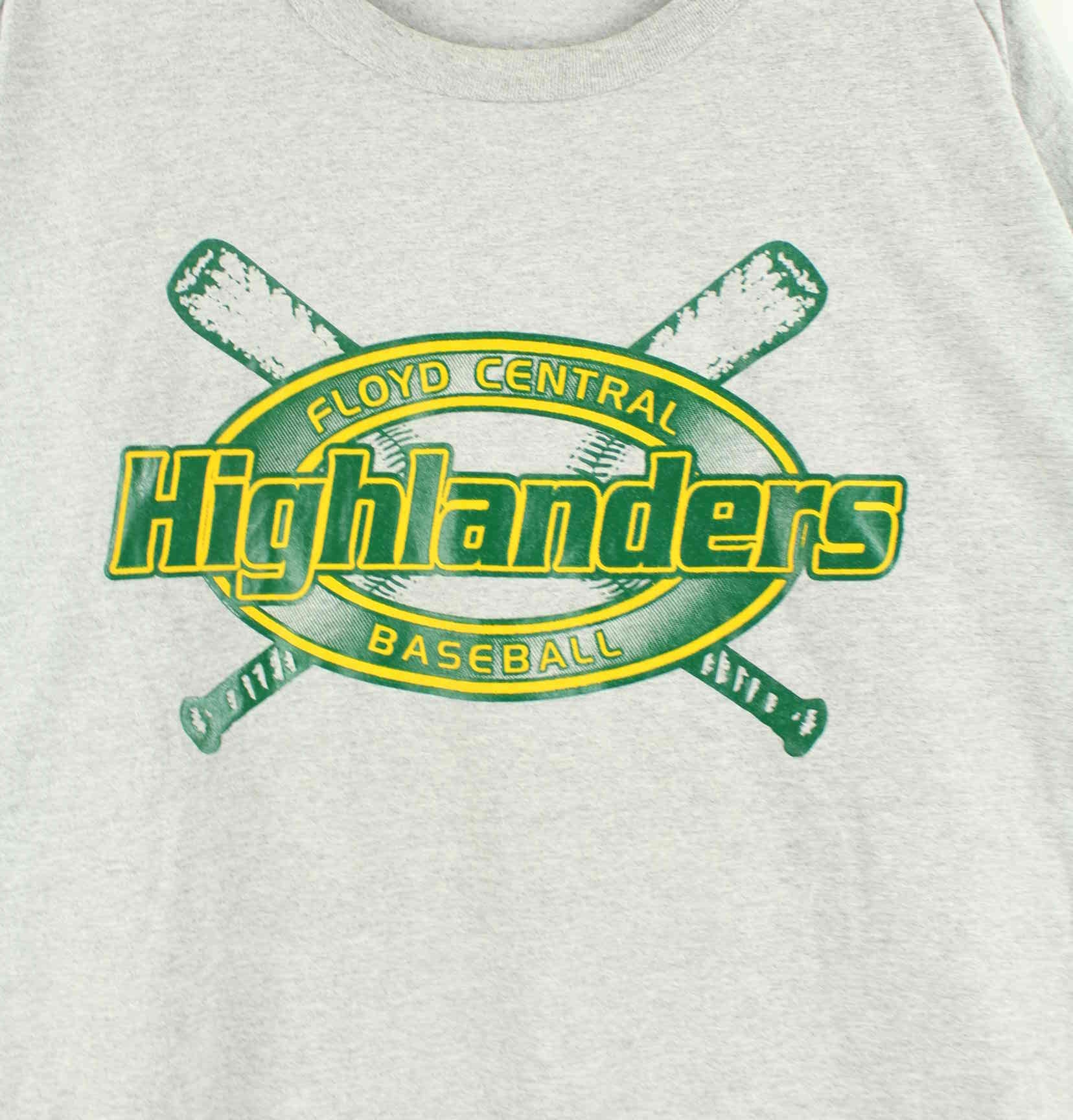 Russell Athletic Highlanders Print T-Shirt Grau XXL (detail image 1)