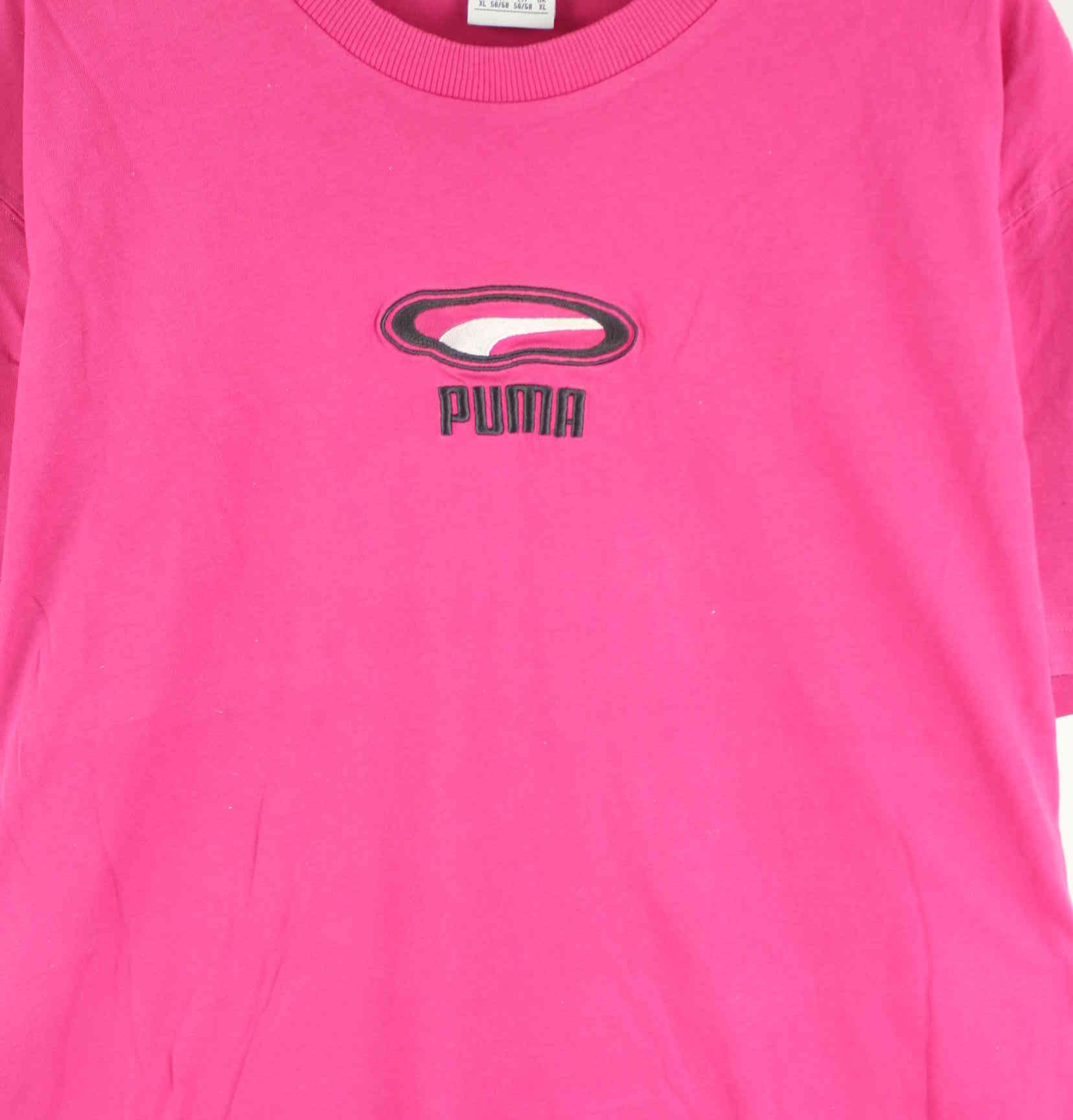 Puma 80s Embroidered T-Shirt Pink XL (detail image 1)