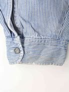 GAP 00s Half Zip Striped Jeans Jacke Blau XL (detail image 6)