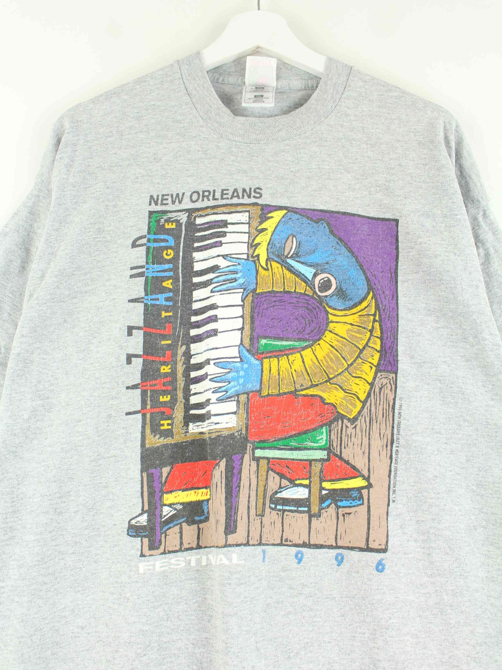 Fruit of the Loom 1996 Vintage Jazz Festival Single Stitched T