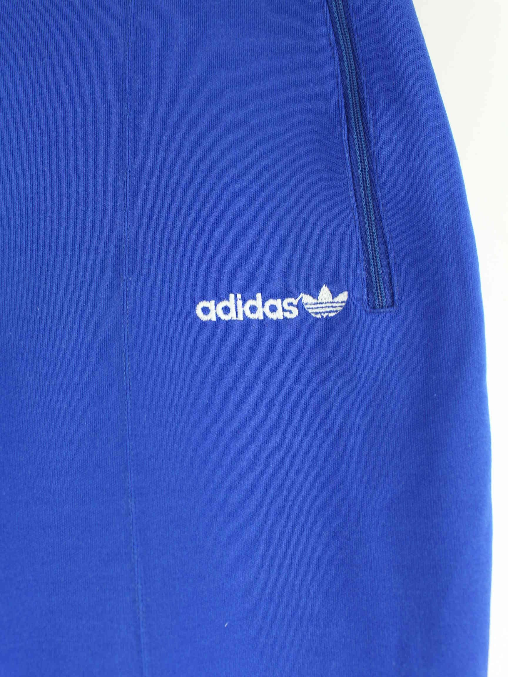 Adidas 90s Vintage Embroidered Track Pants Blau S (detail image 1)