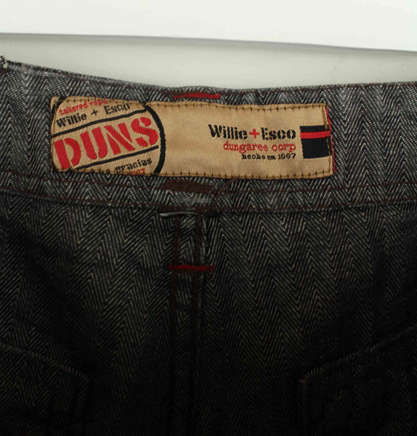 Vintage y2k Esco Duns Carpenter Jeans Grau W34 L34 (detail image 1)