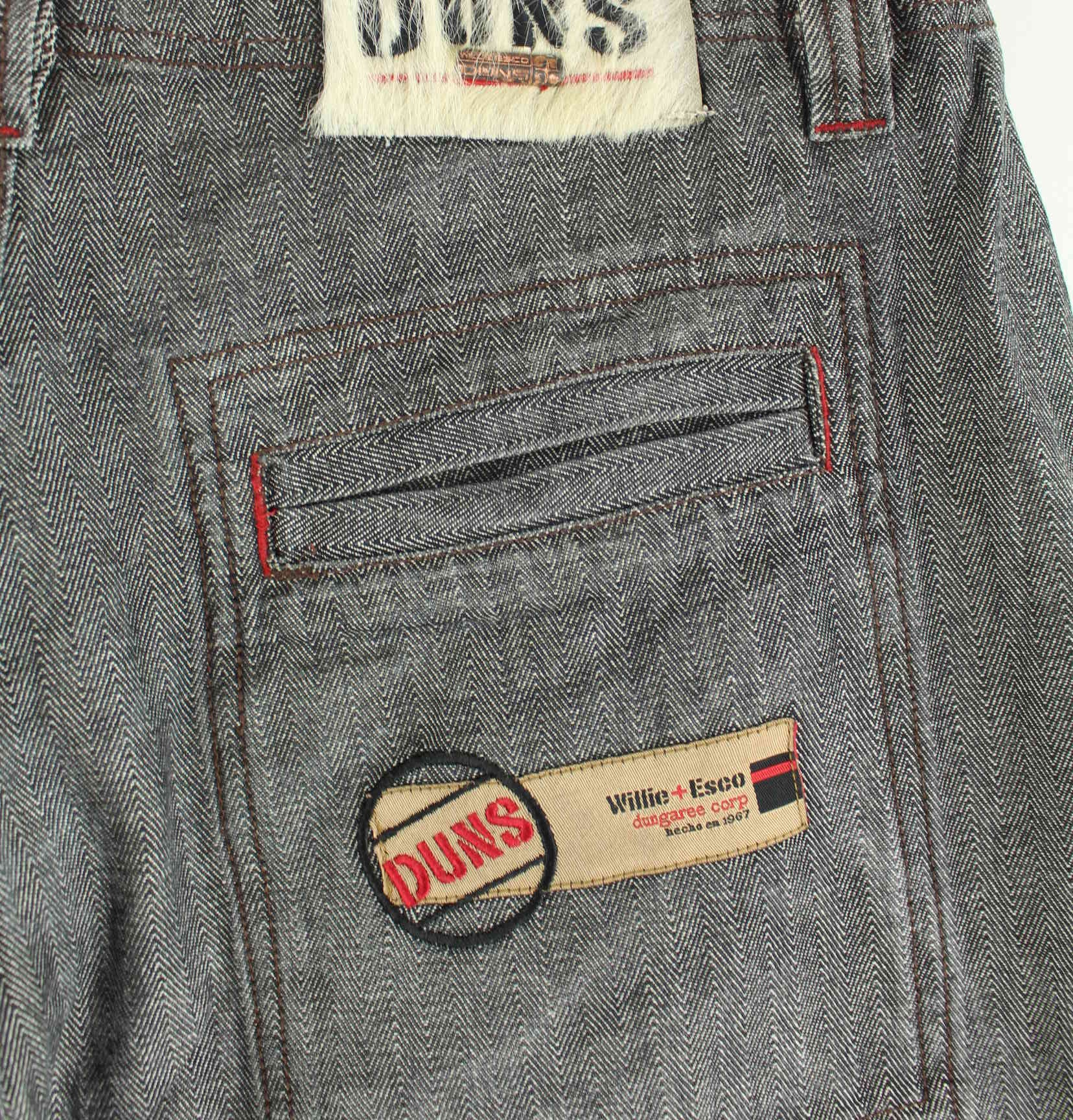 Vintage y2k Esco Duns Carpenter Jeans Grau W34 L34 (detail image 2)