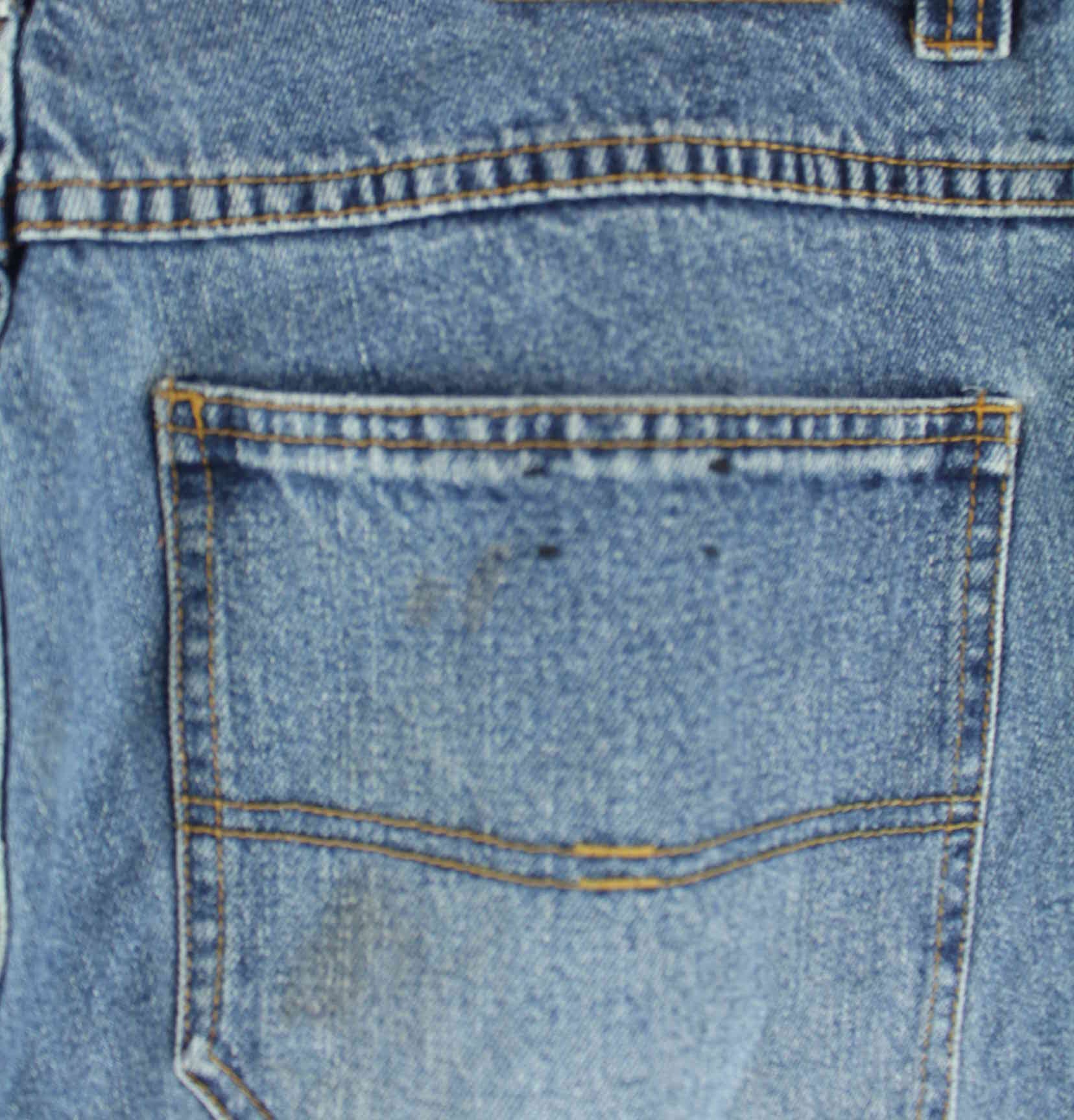 U.S. Polo ASSN. y2k Embroidered Carpenter Jeans Blau W36 L30 (detail image 4)