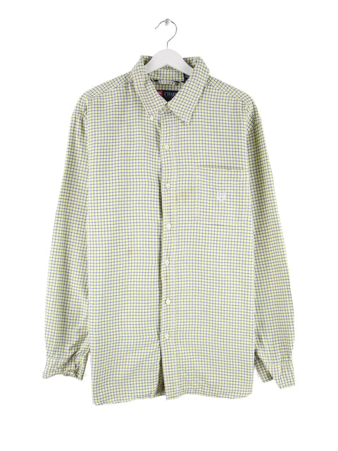 Chaps by Ralph Lauren Stripe Hemd Gelb XL