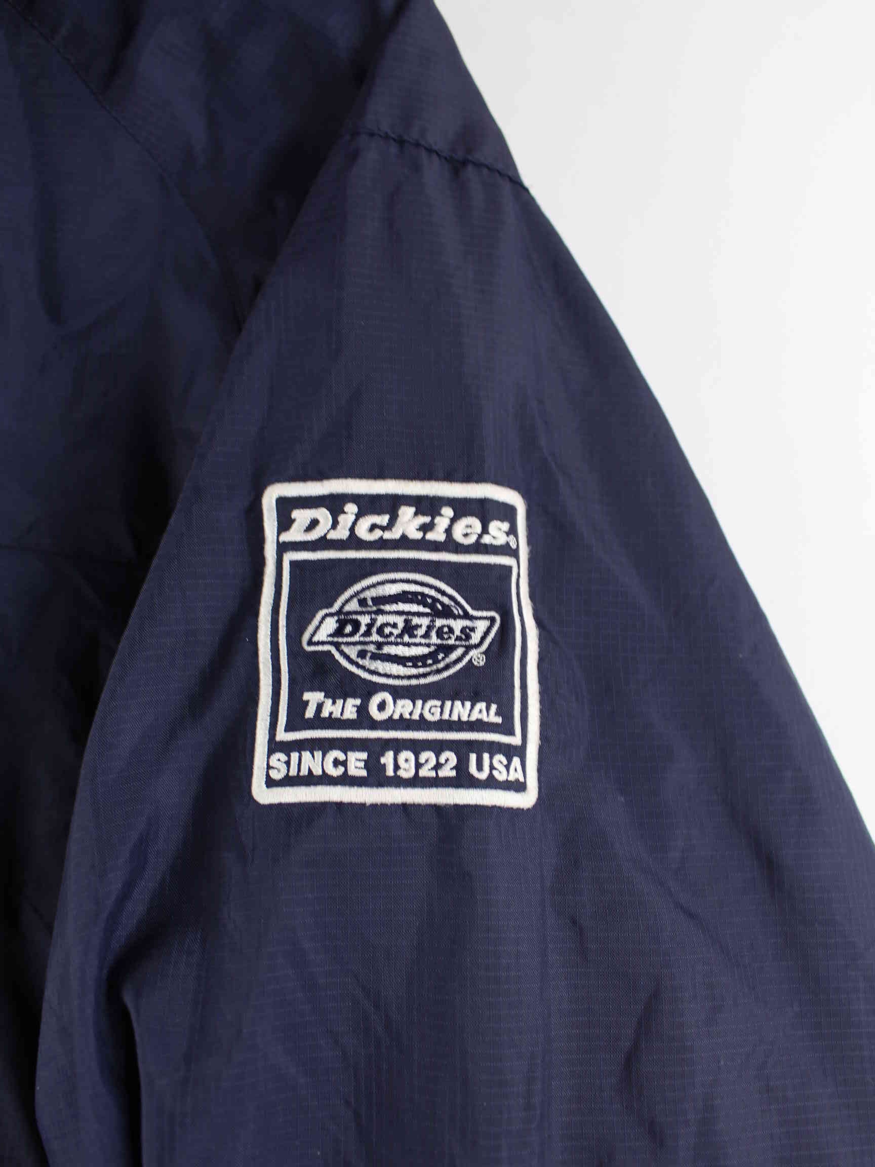 Dickies 00s Embroidered Regen Jacke Blau L (detail image 2)