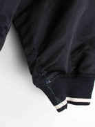 Nike 90s Vintage Spellout Center Swoosh Bomber College Jacke Schwarz M (detail image 6)