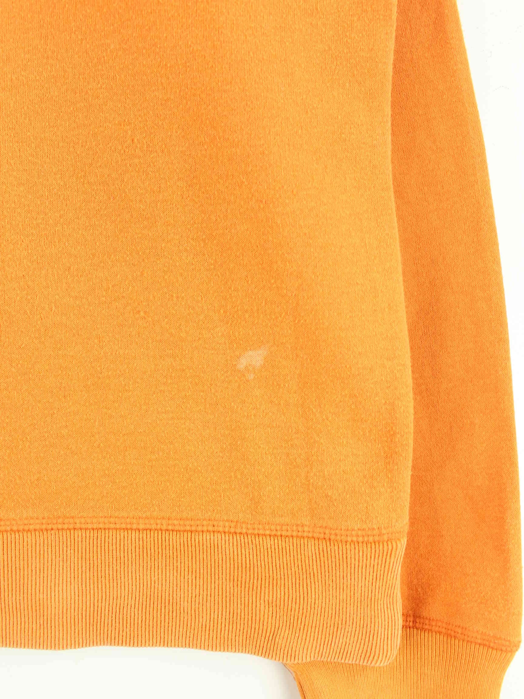 Champion Embroidered Logo Sweater Orange S (detail image 4)