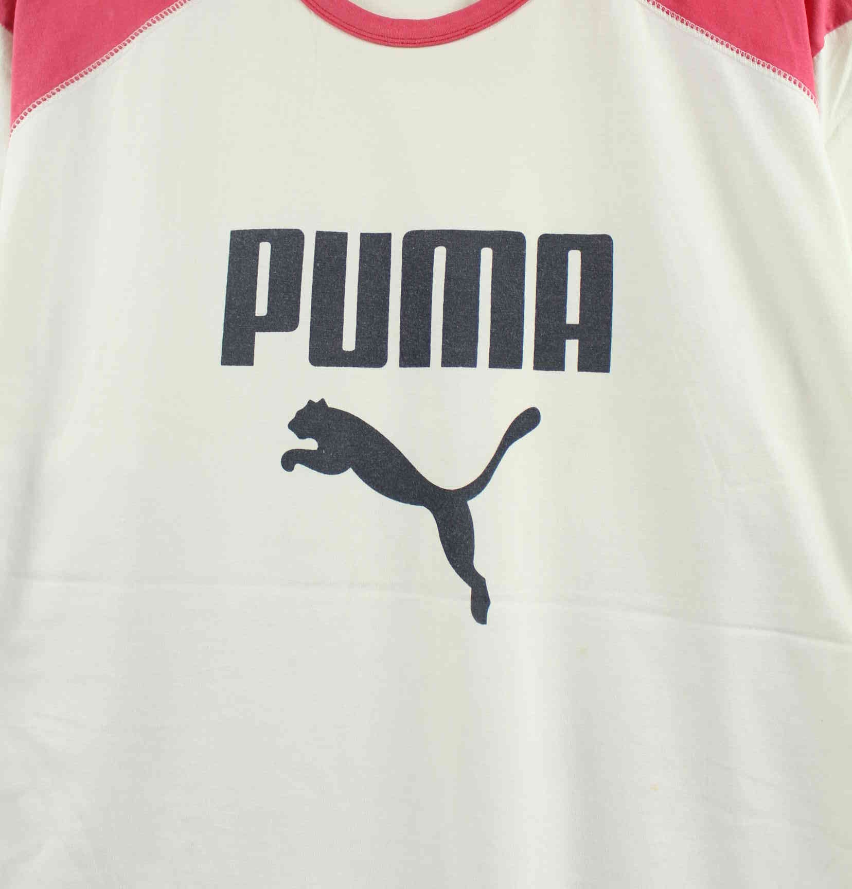Puma Print T-Shirt Weiß L (detail image 1)