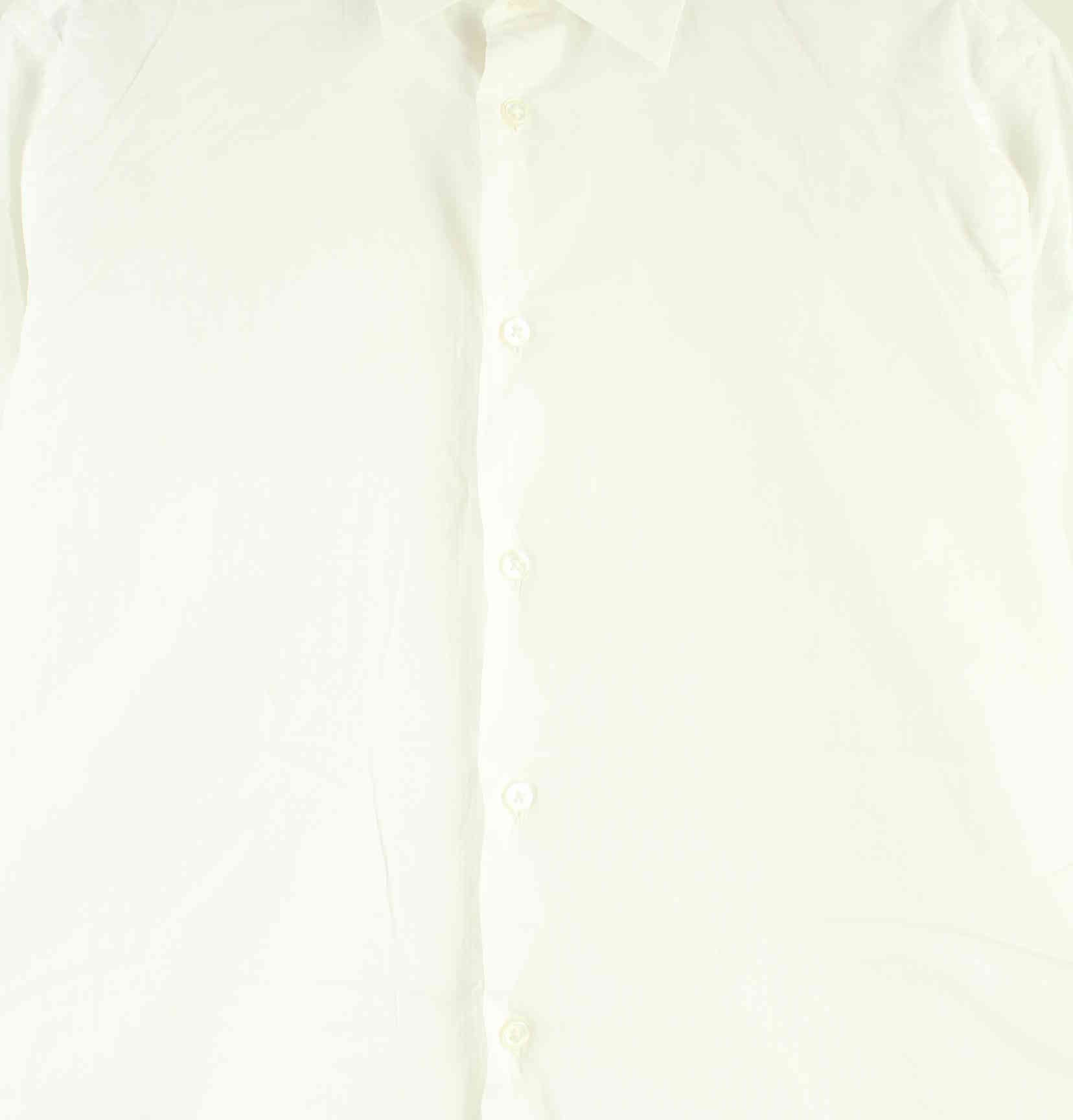 Calvin Klein Slim Fit Stretch Striped Hemd Weiß M (detail image 1)