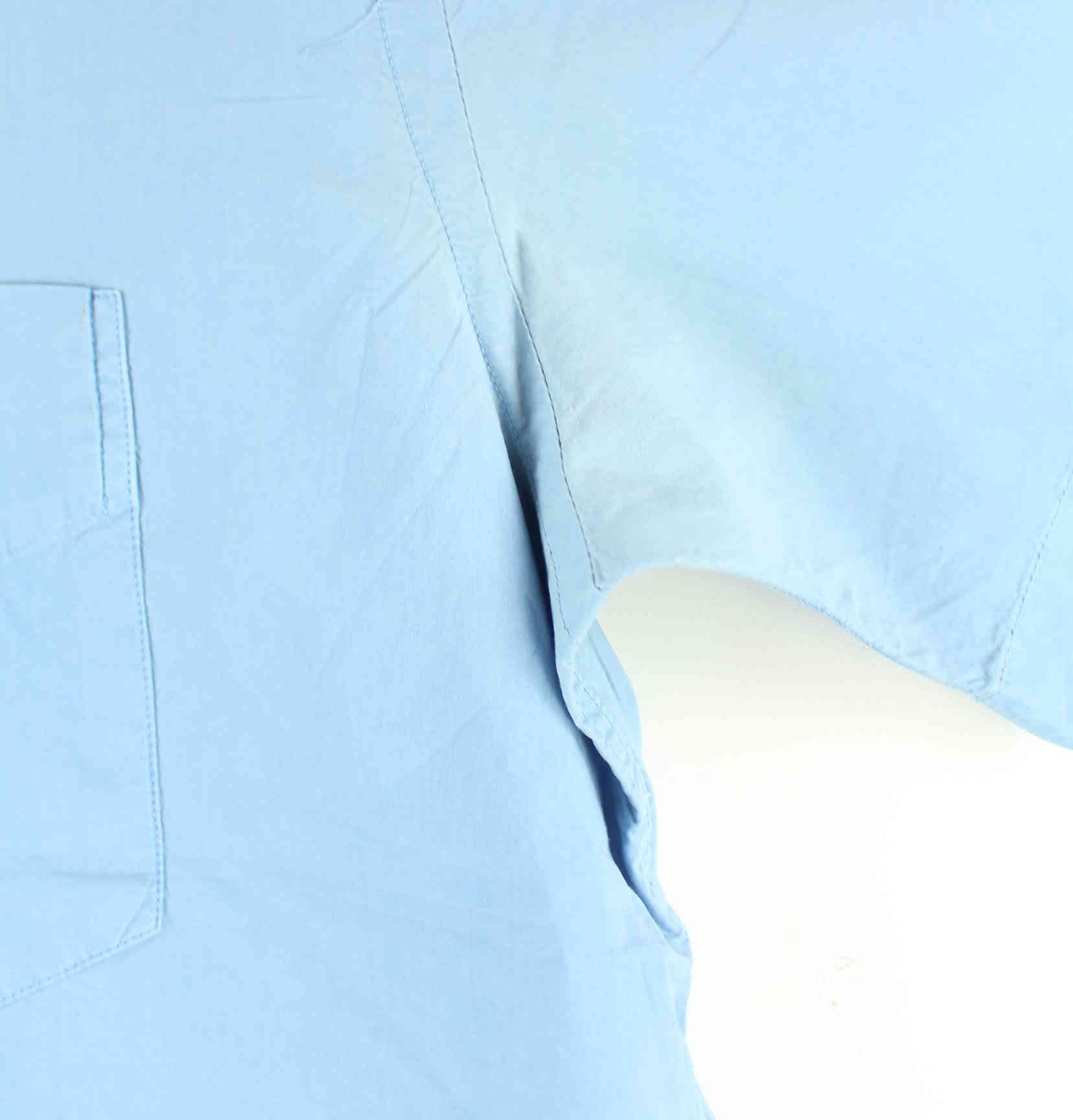 Lacoste Basic Kurzarm Hemd Blau L (detail image 3)