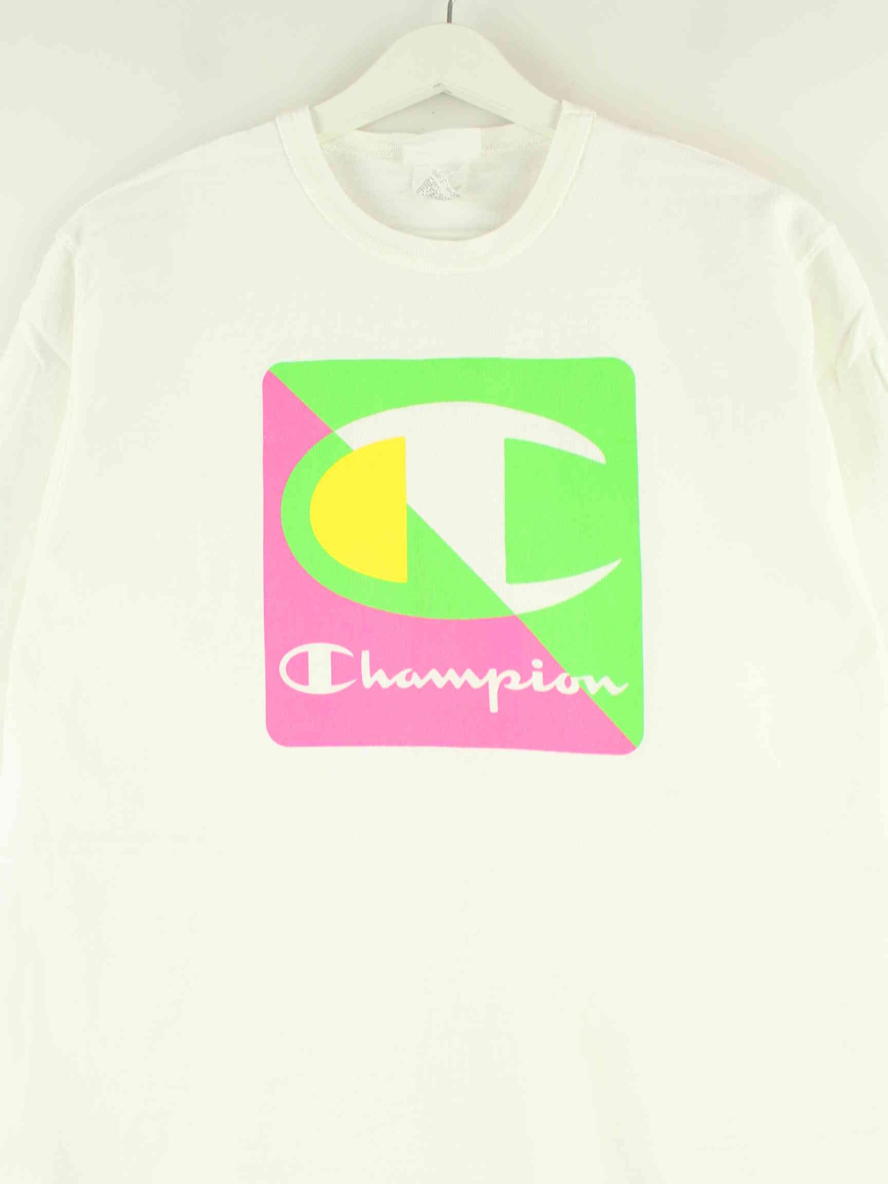 Champion Reverse Weave Print T-Shirt Weiß L (detail image 1)