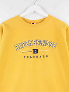 Champion 00s Breckenbridge Embroidered Sweater Gelb L (detail image 1)