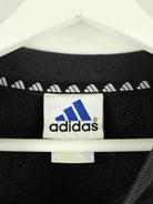 Adidas 90s Vintage Basic Embroidered Sweater Schwarz M (detail image 2)