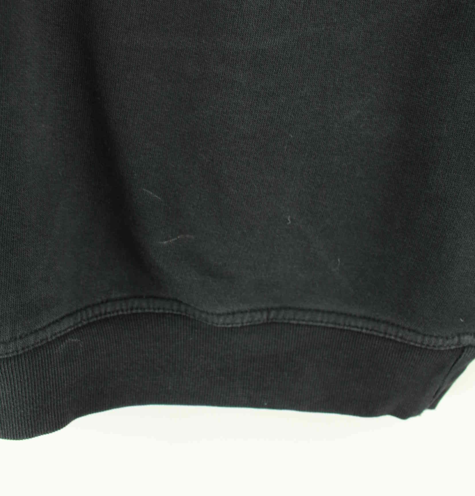 Adidas 90s Vintage Basic Embroidered Sweater Schwarz M (detail image 4)